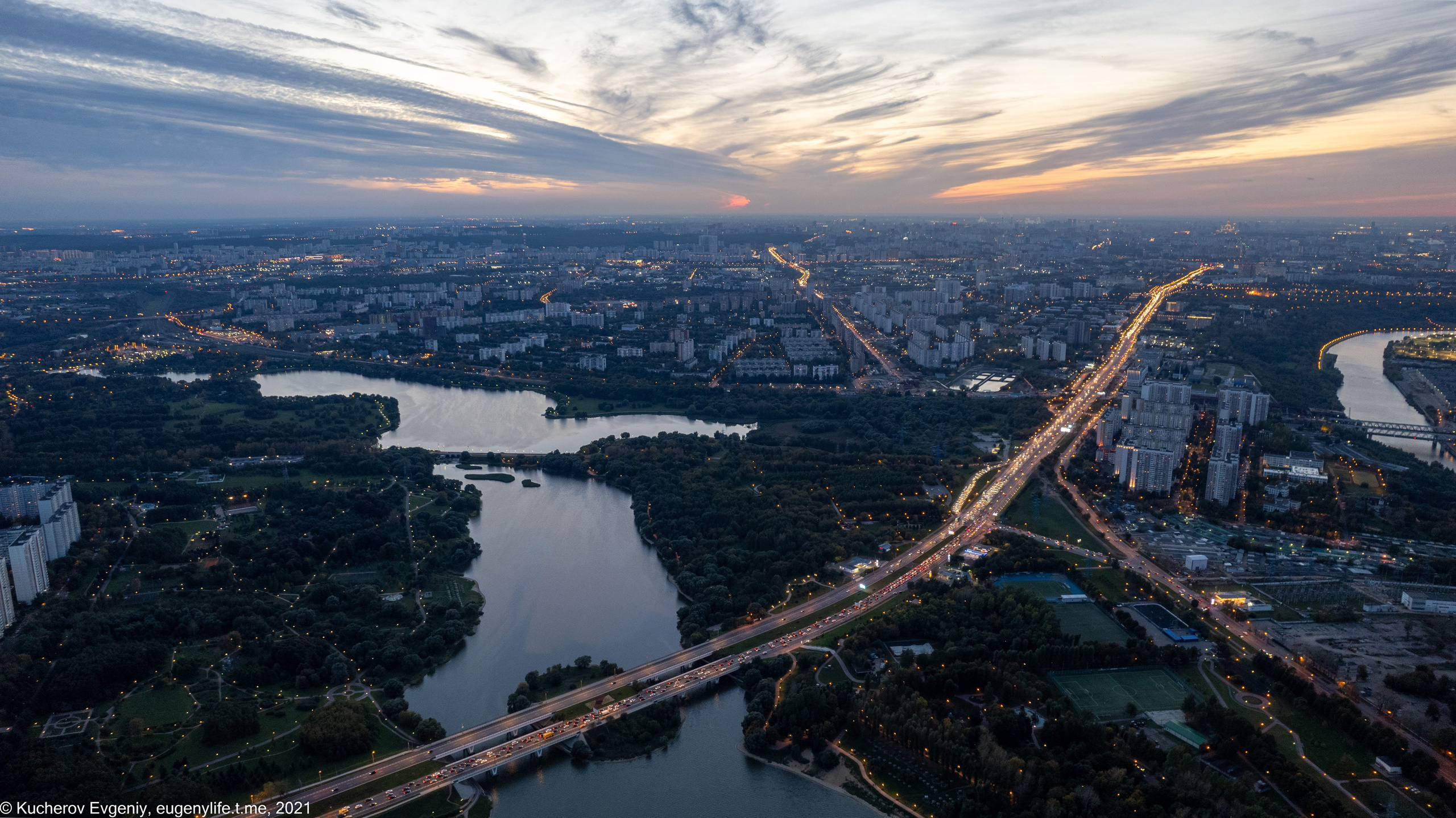 Закат и циклон. Кучеров Евгений. Фотограф