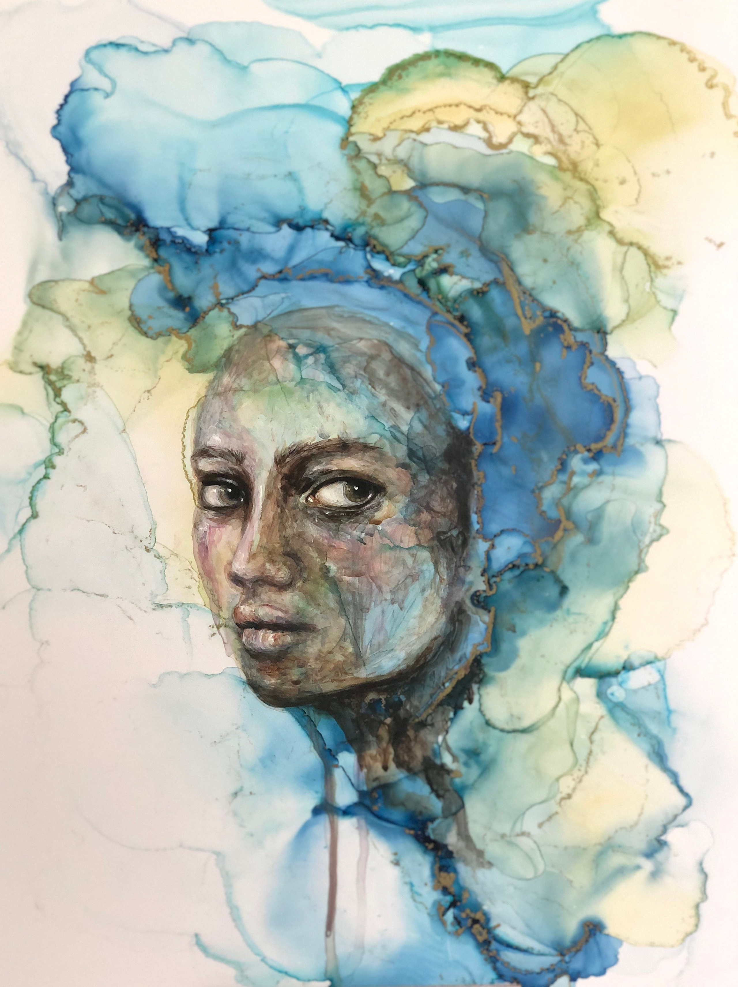 Fine Art. Portrait Artist and Illustrator Alevtina Golovin