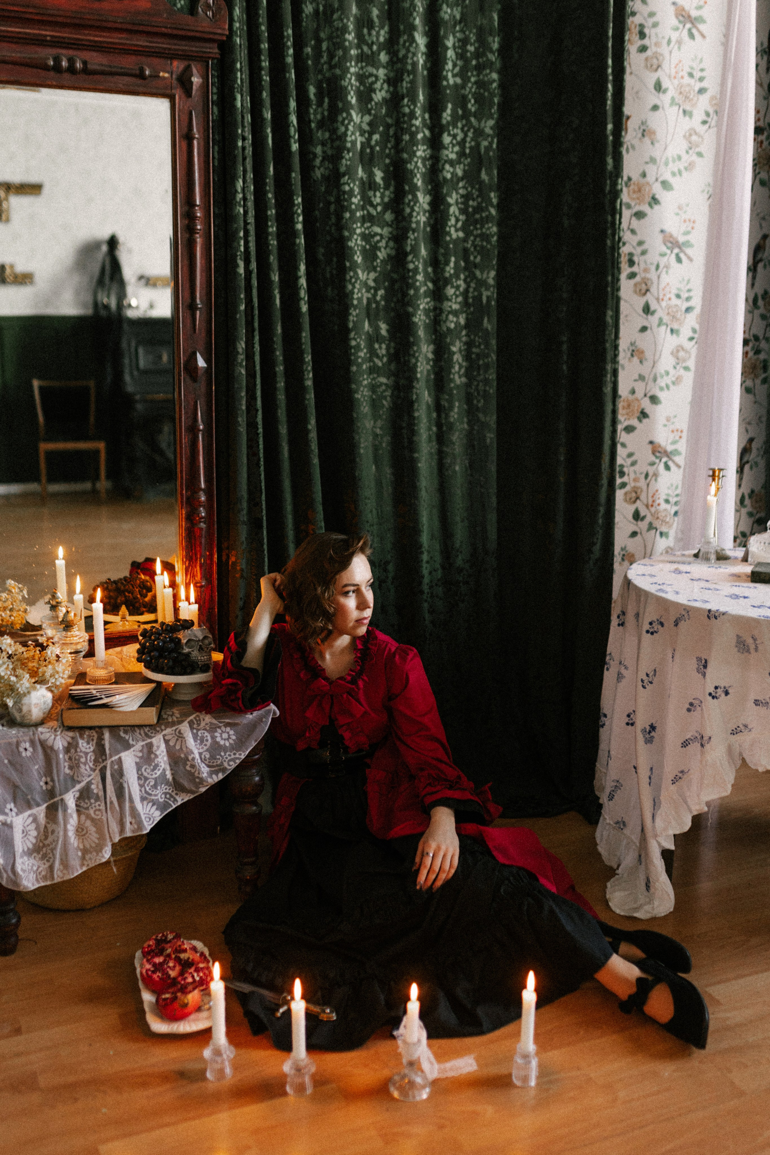 Красное-черное настроение. Свадебный и портретный фотограф — Мария Костина