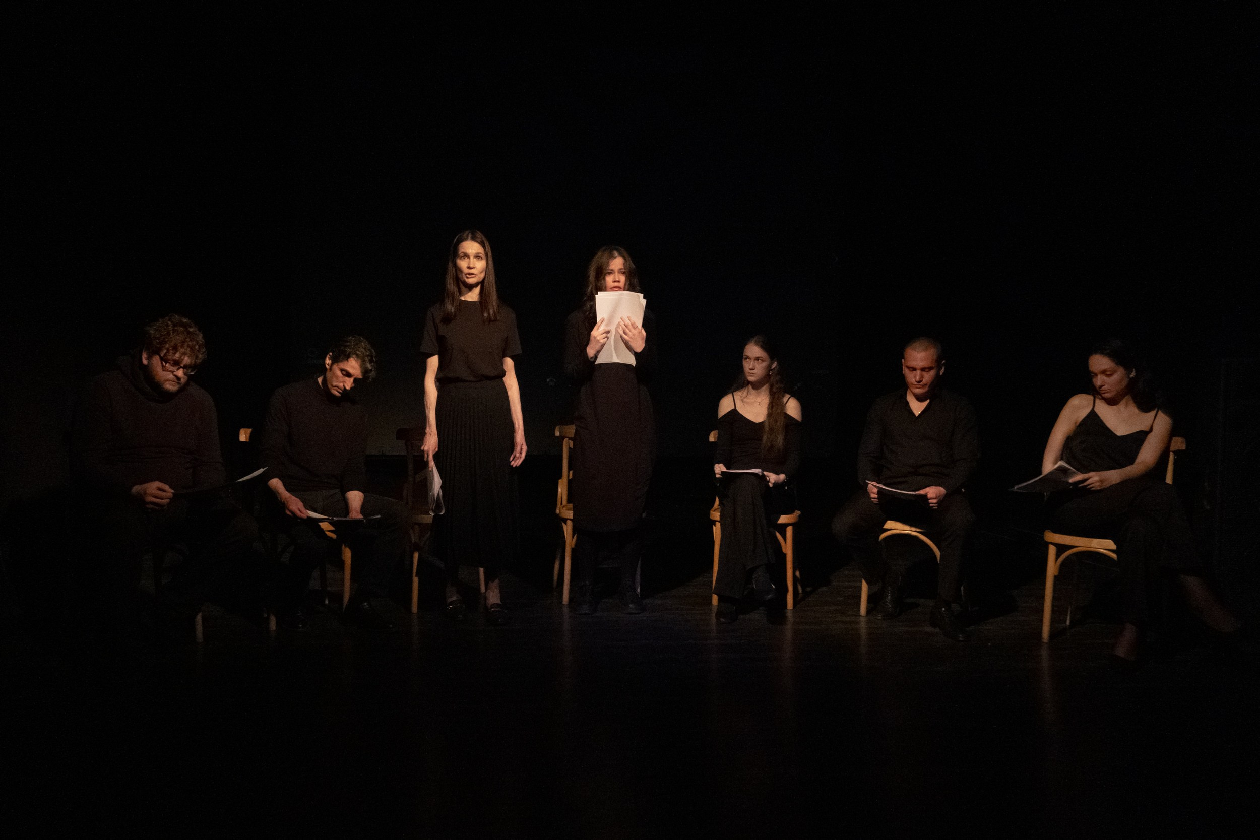 Читки каких-то там драматургов. Фотограф в Санкт-Петербурге и Москве Юлия Паршакова