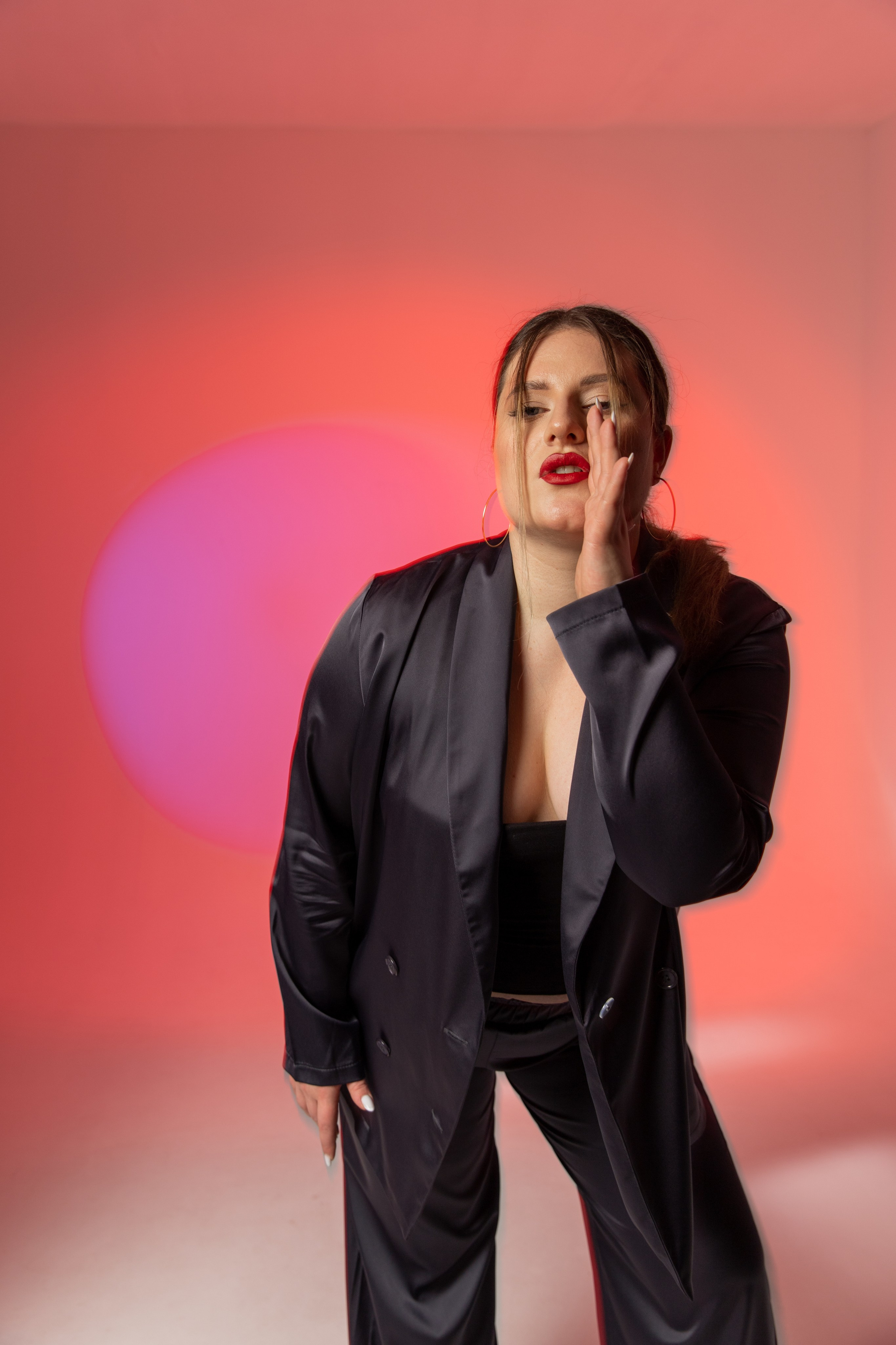 Женский портрет в студии. Портретный фотограф в Москве Анна Бобрик