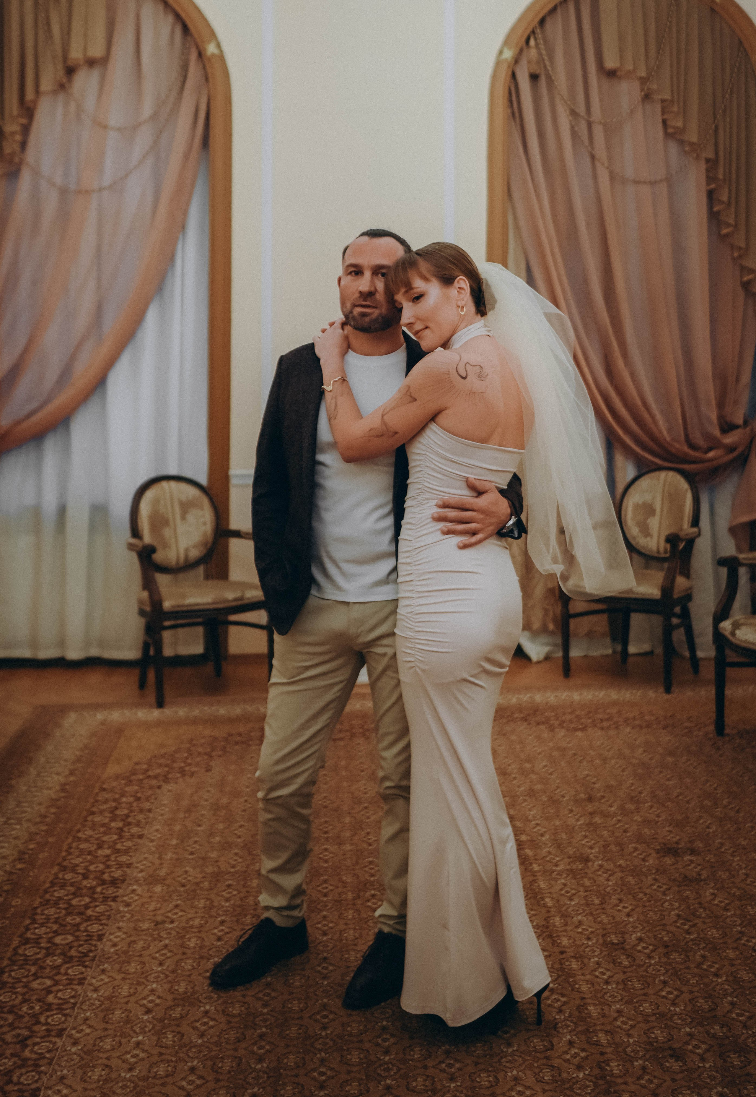 Свадебная прогулка. Ксения и Василий. Семейный и свадебный фотограф в Санкт-Петербурге Яна