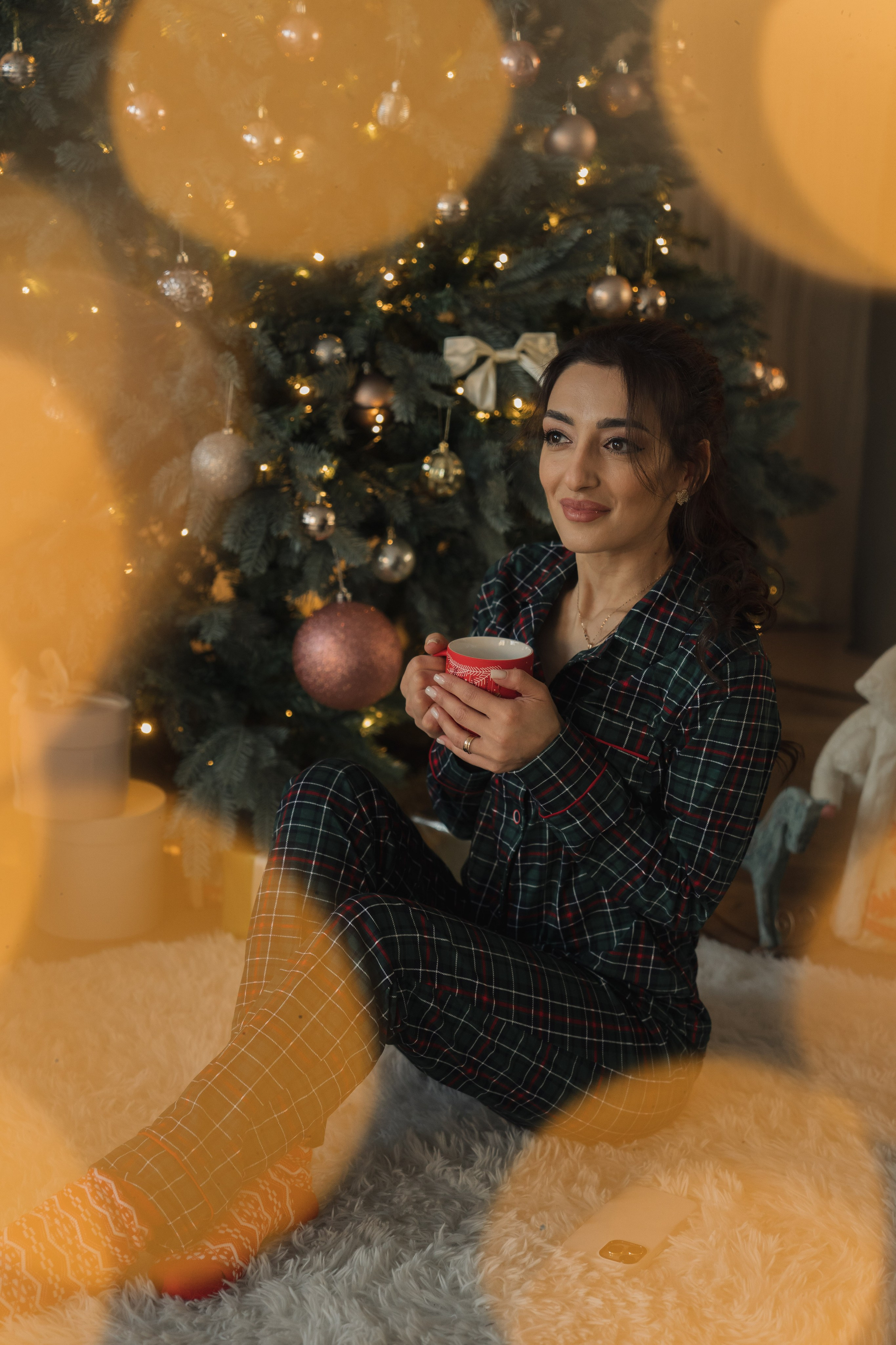 Индивидуальная новогодняя фотосессия в студии. Семейный фотограф Екатеринбург Татьяна Девятых