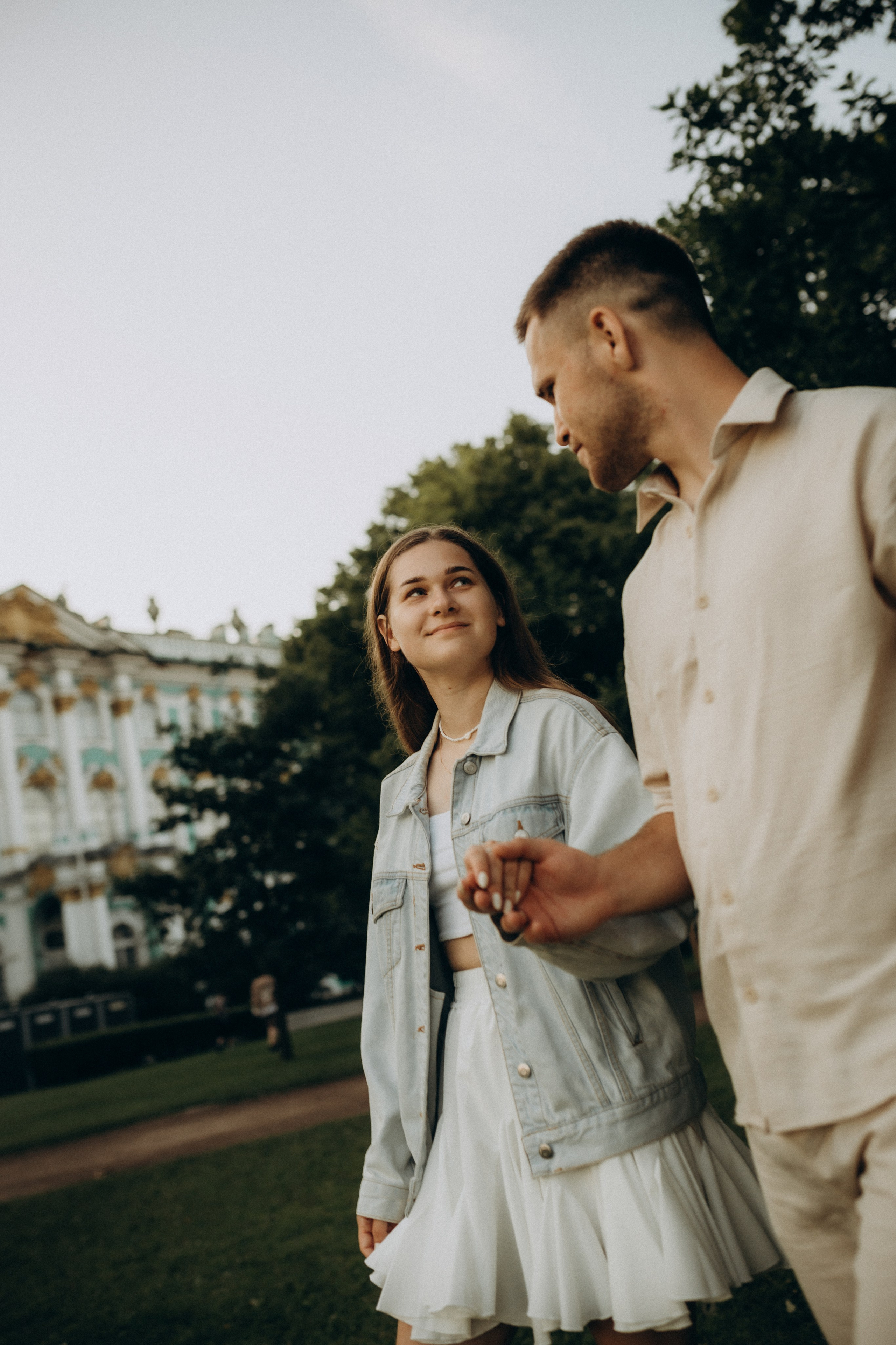 Фотосессия с разводными мостами: LoveStory. Фотограф Санкт-Петербург Князева Елизавета
