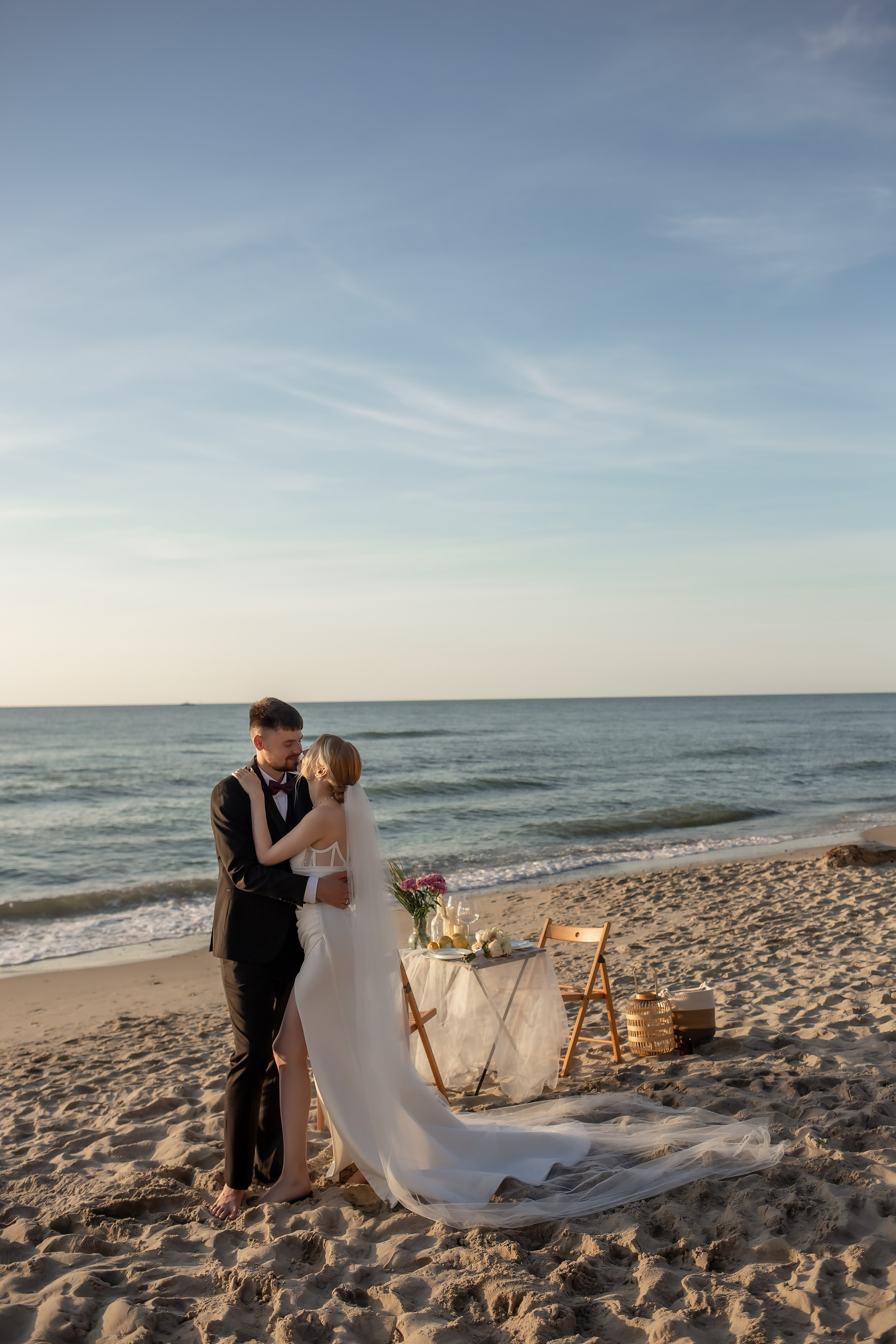 Александра и Влад. На закате. Фотограф в Калининграде Решетникова Алина