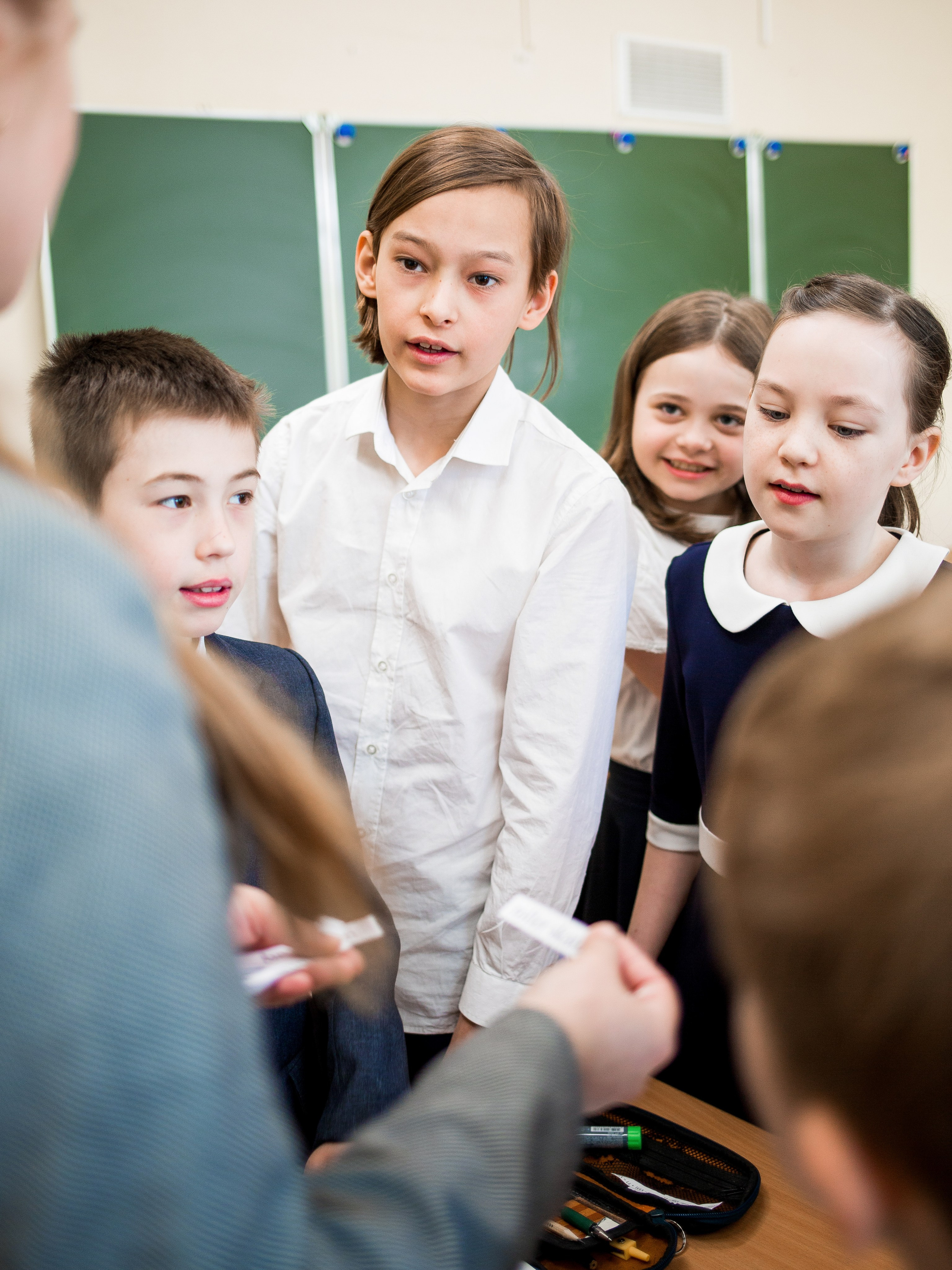 Школьная фотосъемка 3 класса. Репортажный фотограф Борис Геер