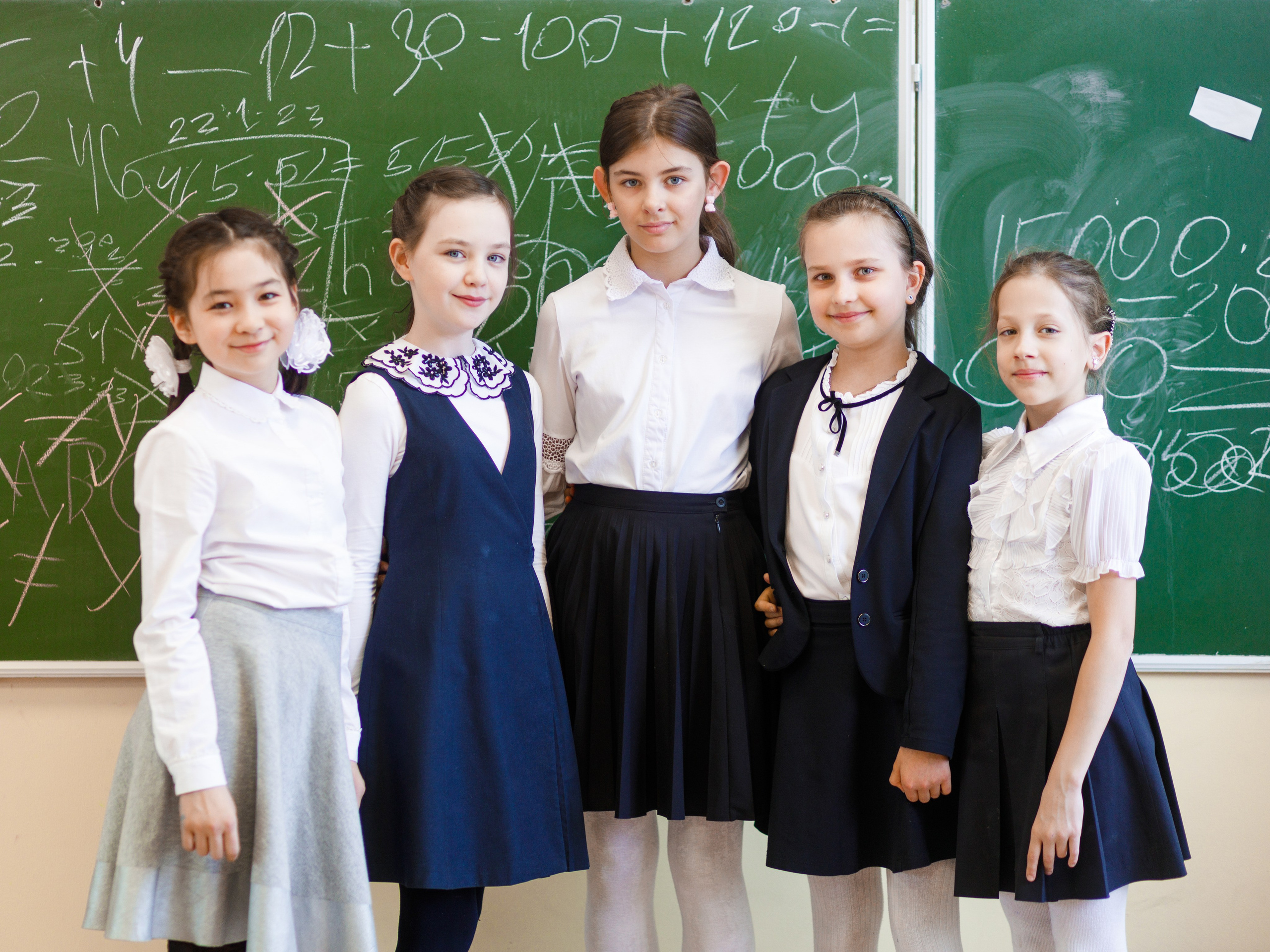 Школьные групповые 4-й класс. Репортажный фотограф Борис Геер