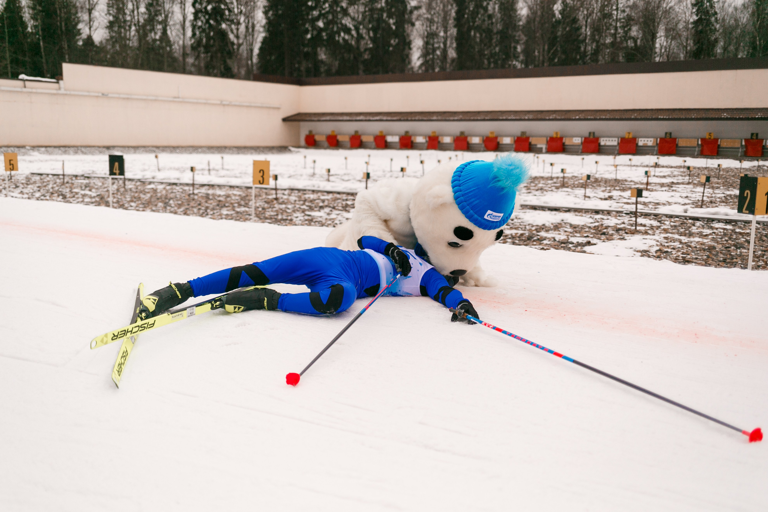 Фотосъемка лыжной гонки. Репортажный фотограф Борис Геер