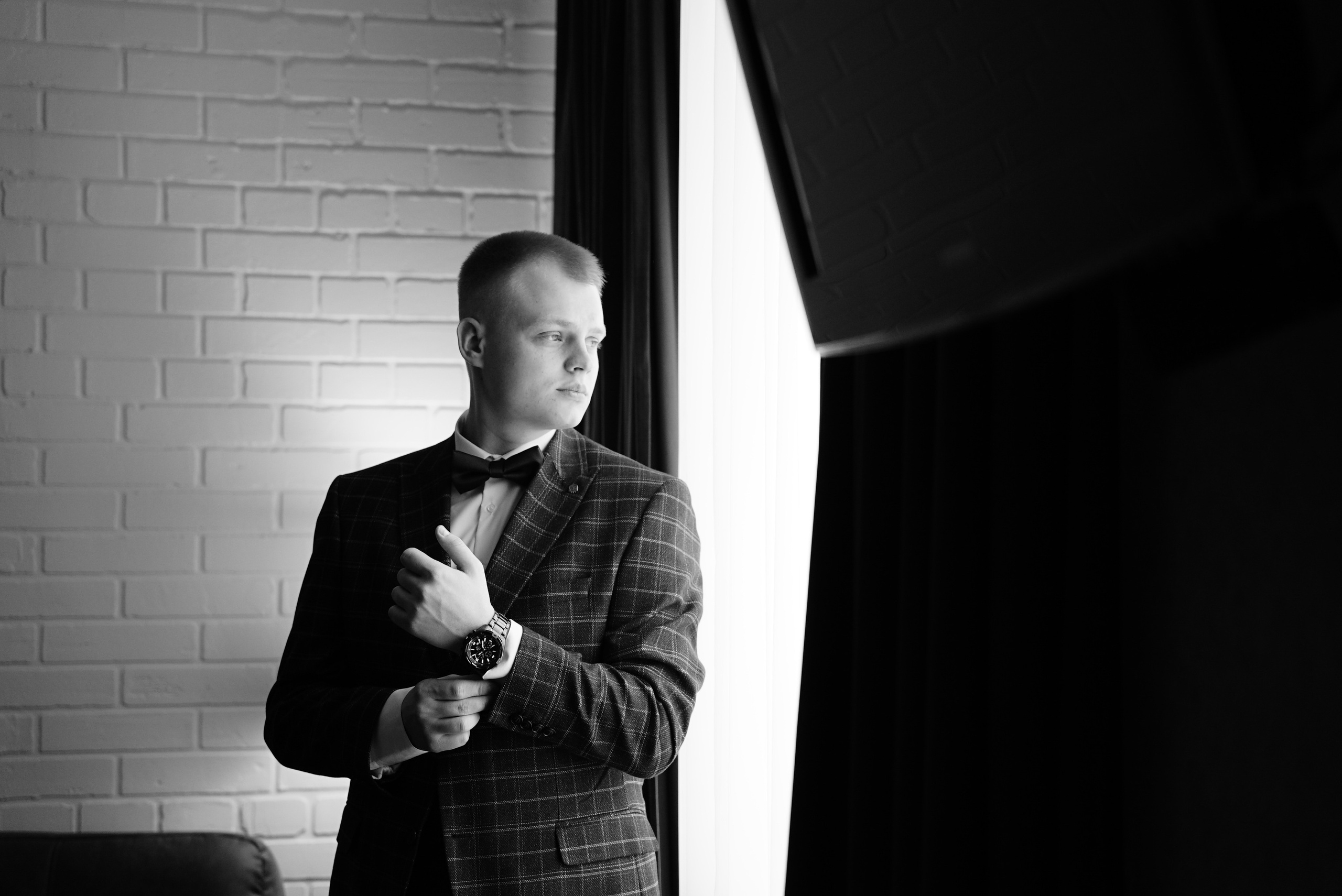 Антон и Маргарита чб. Свадебный фотограф в Самаре Анна Ковалева