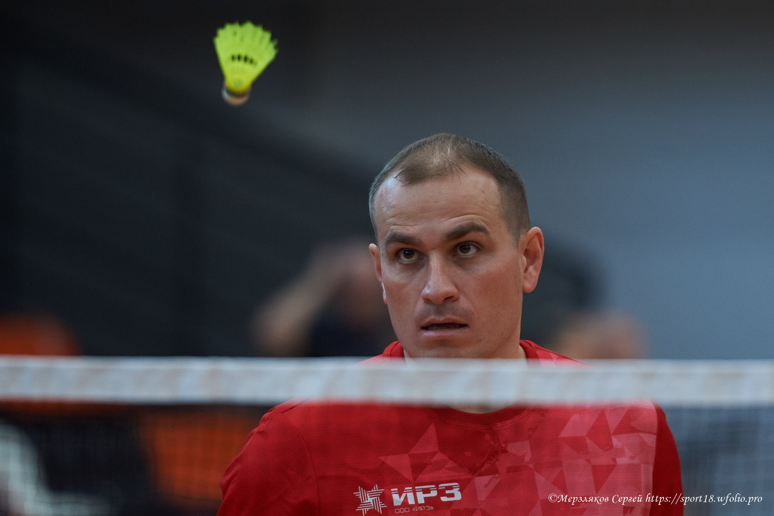 Спорт фотография бадминтон корпоративный кубок. Спортивный репортажный фотограф в Ижевске Сергей Мерзляков