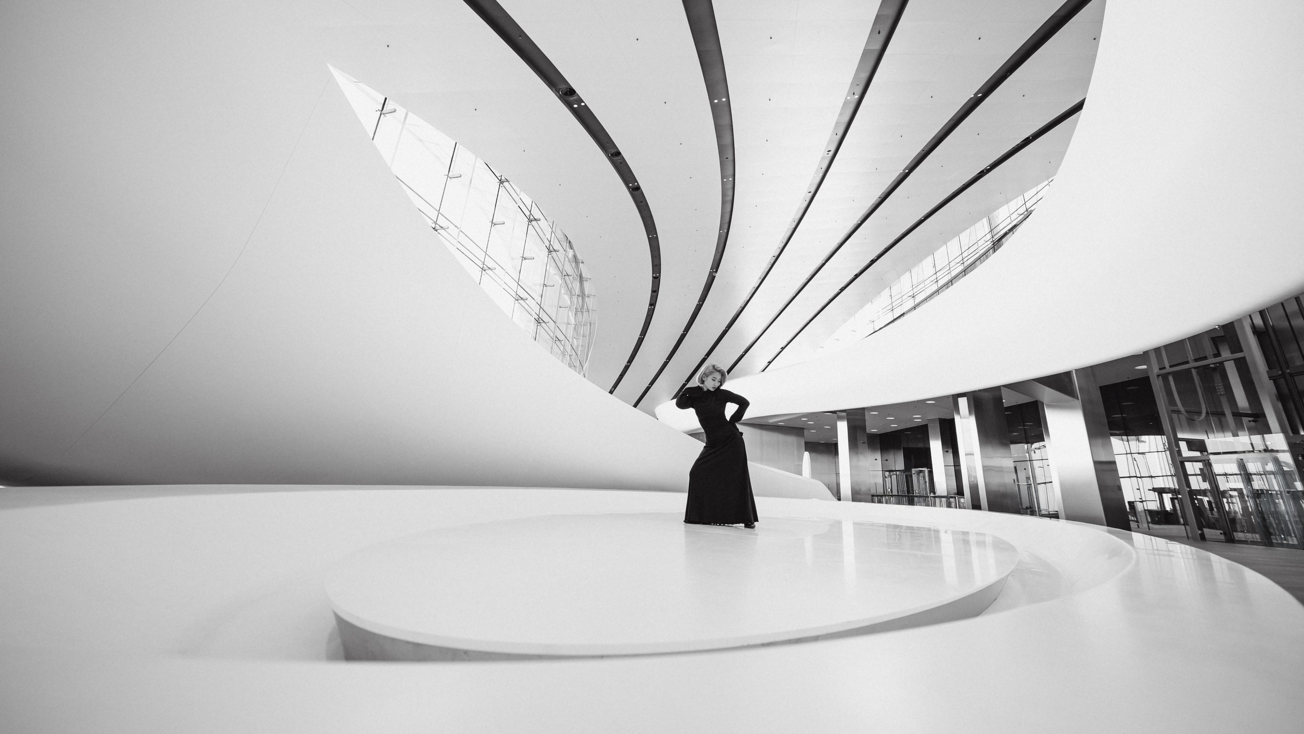 Ким Ирина. Лахта центр. Портретный фотограф в Санкт-Петербурге Дмитриева Наталия