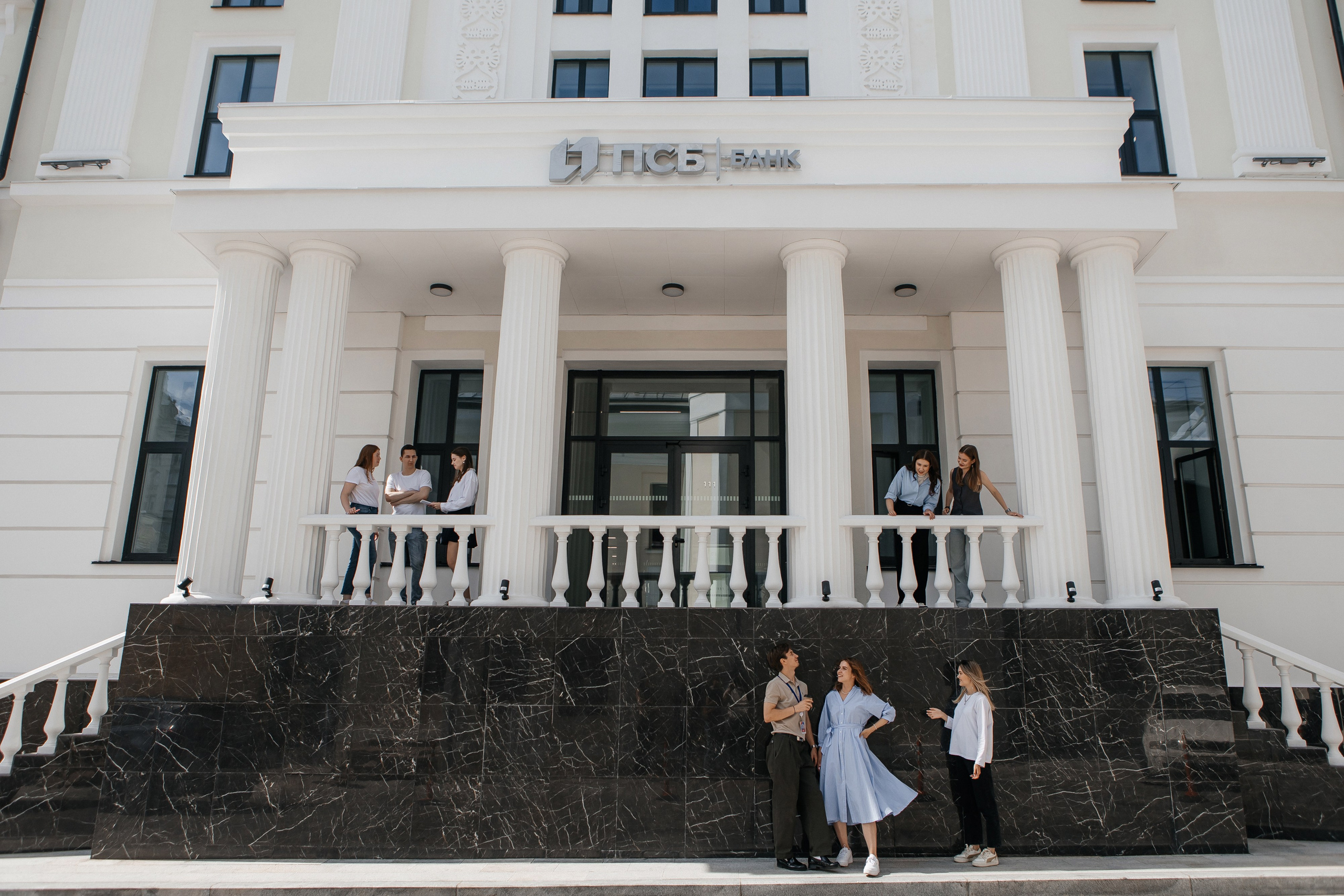 ПСБ Банк сюжетная съёмка. Фотограф в Москве Дмитрий Жарков