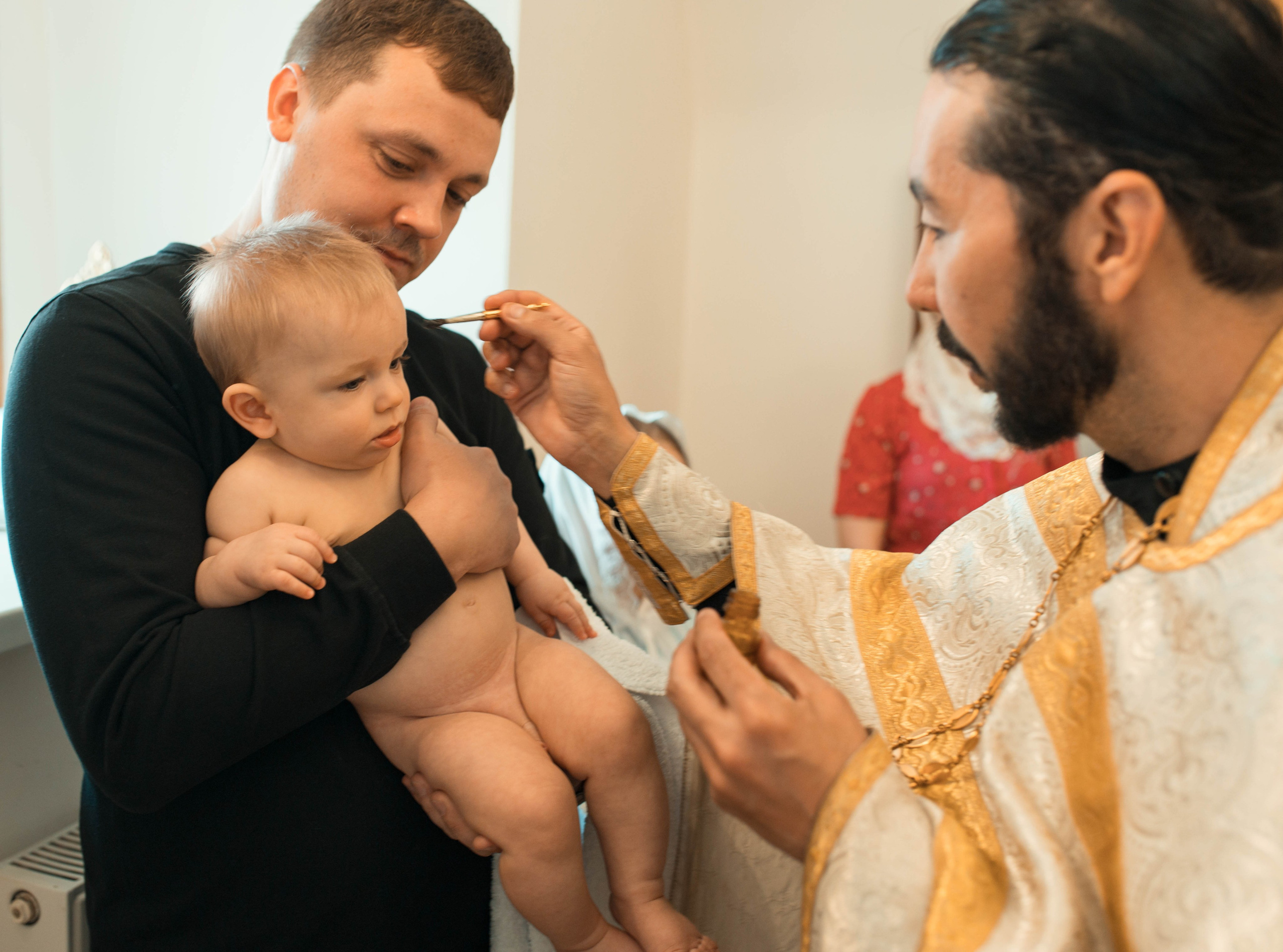 Крещение Романа. Артеменкова Анна Фотограф