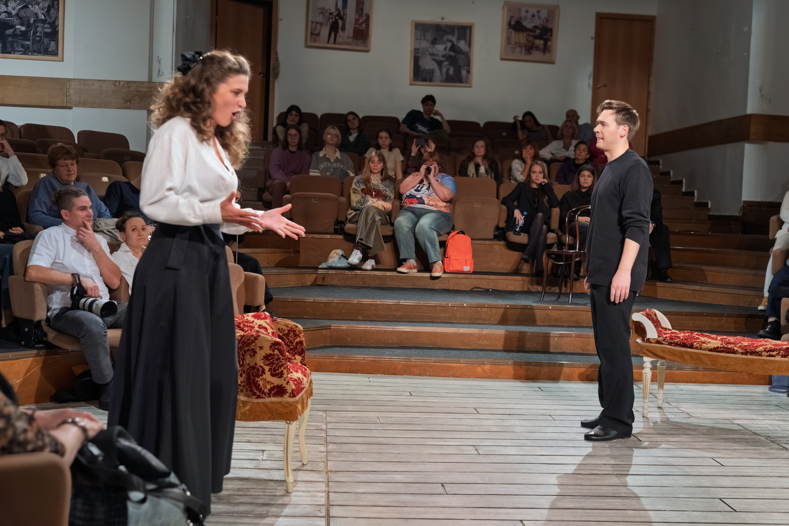 Театр Сфера: Горе от ума. Открытая репетиция. Сайт фотографа Сергея Абрамова