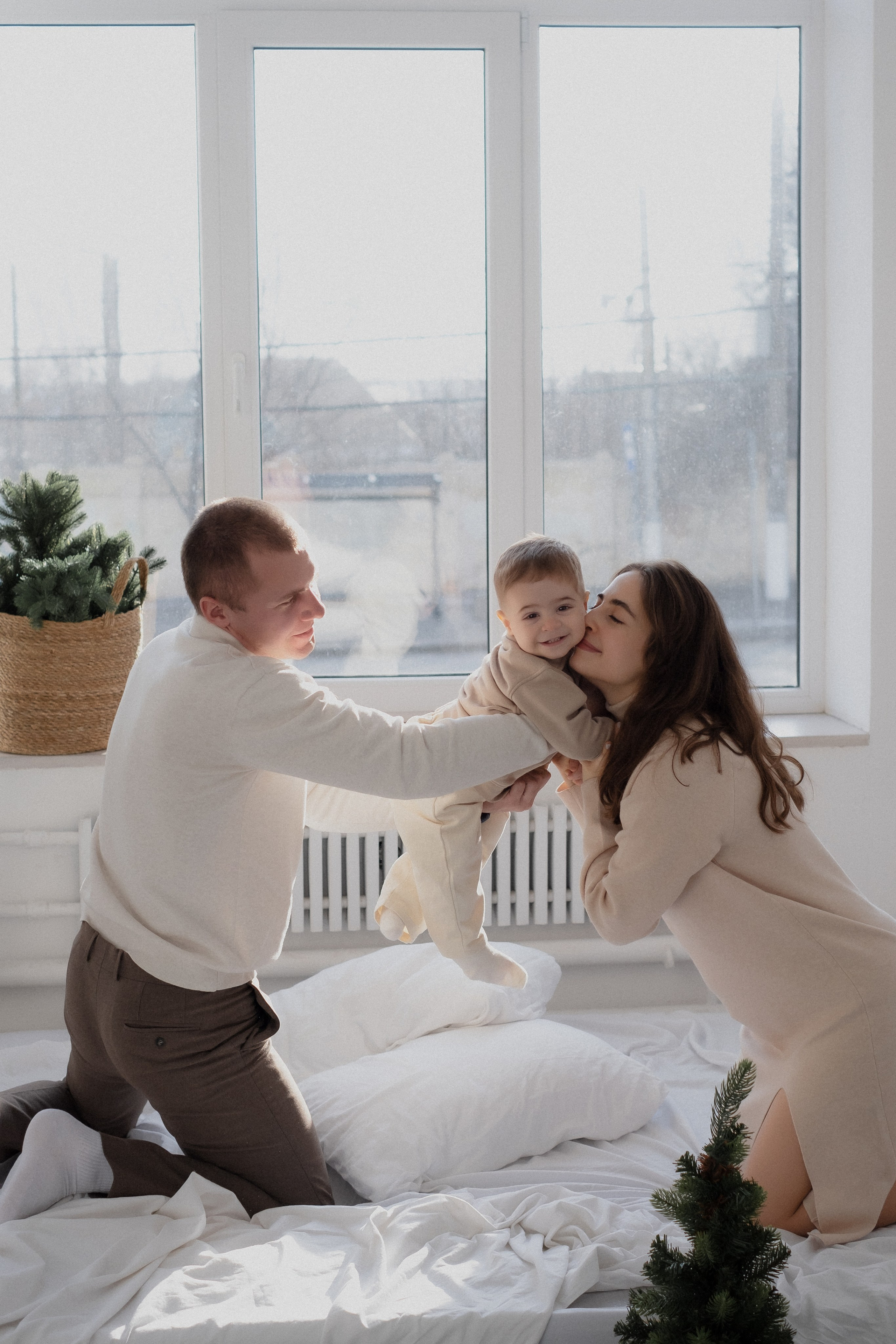 Ирина + Леша + Мирон Новогодняя история. Свадебный и семейный фотограф г. Волгоград Биленко Ангелина