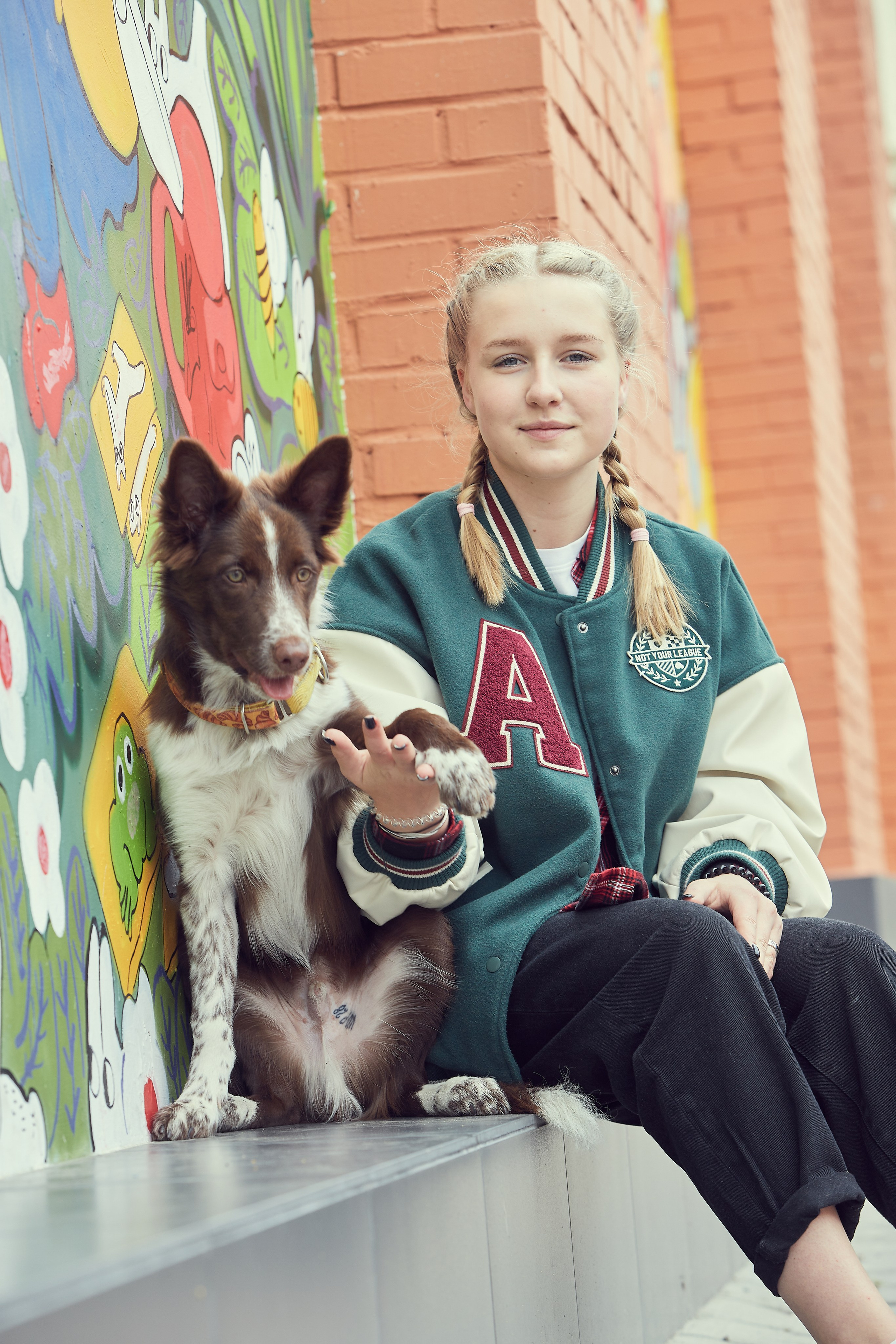 Портретная фотосессия Софы и питомцев. Екатерина Осипова — профессиональный фотограф в Москве