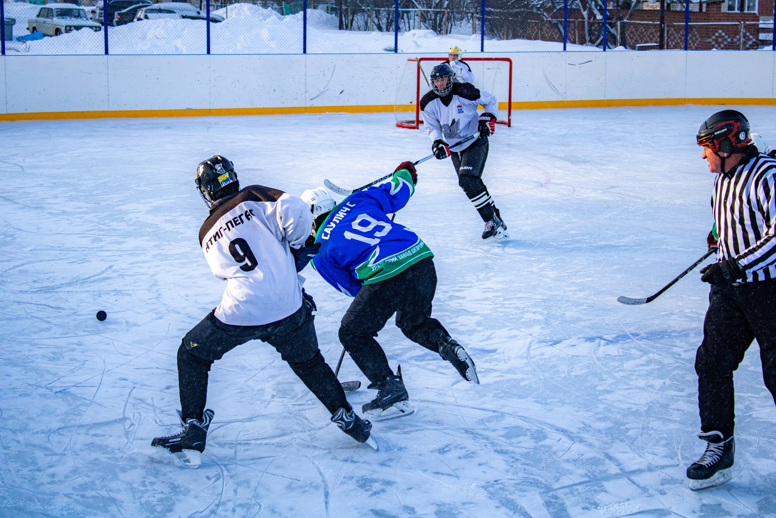 Хоккей г.п Атиг-г.п Дружинино
