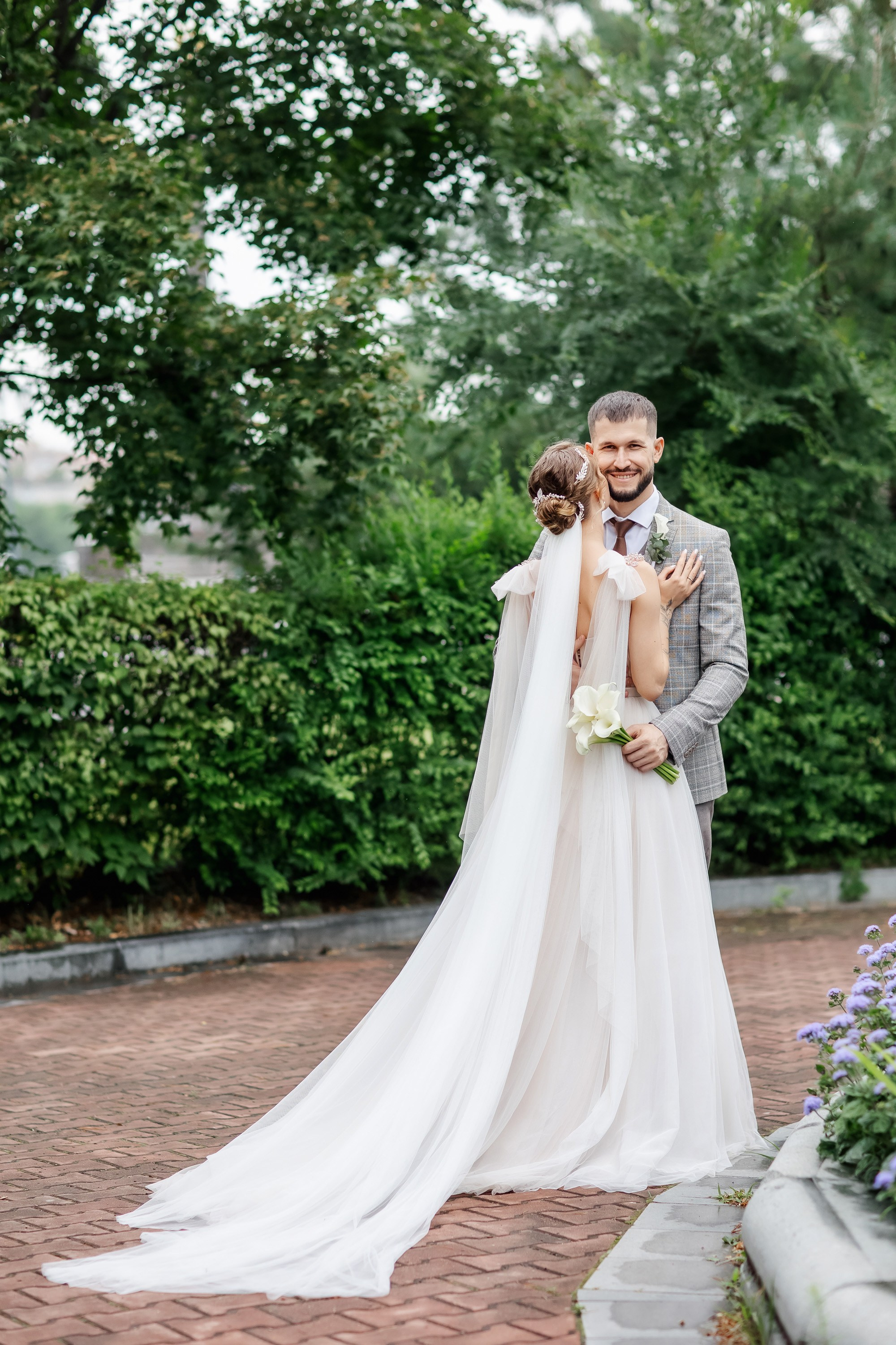 Степан и Ульяна. Утро. Загс. Прогулка. Дождь и солнце. Свадебный фотограф в Хабаровске