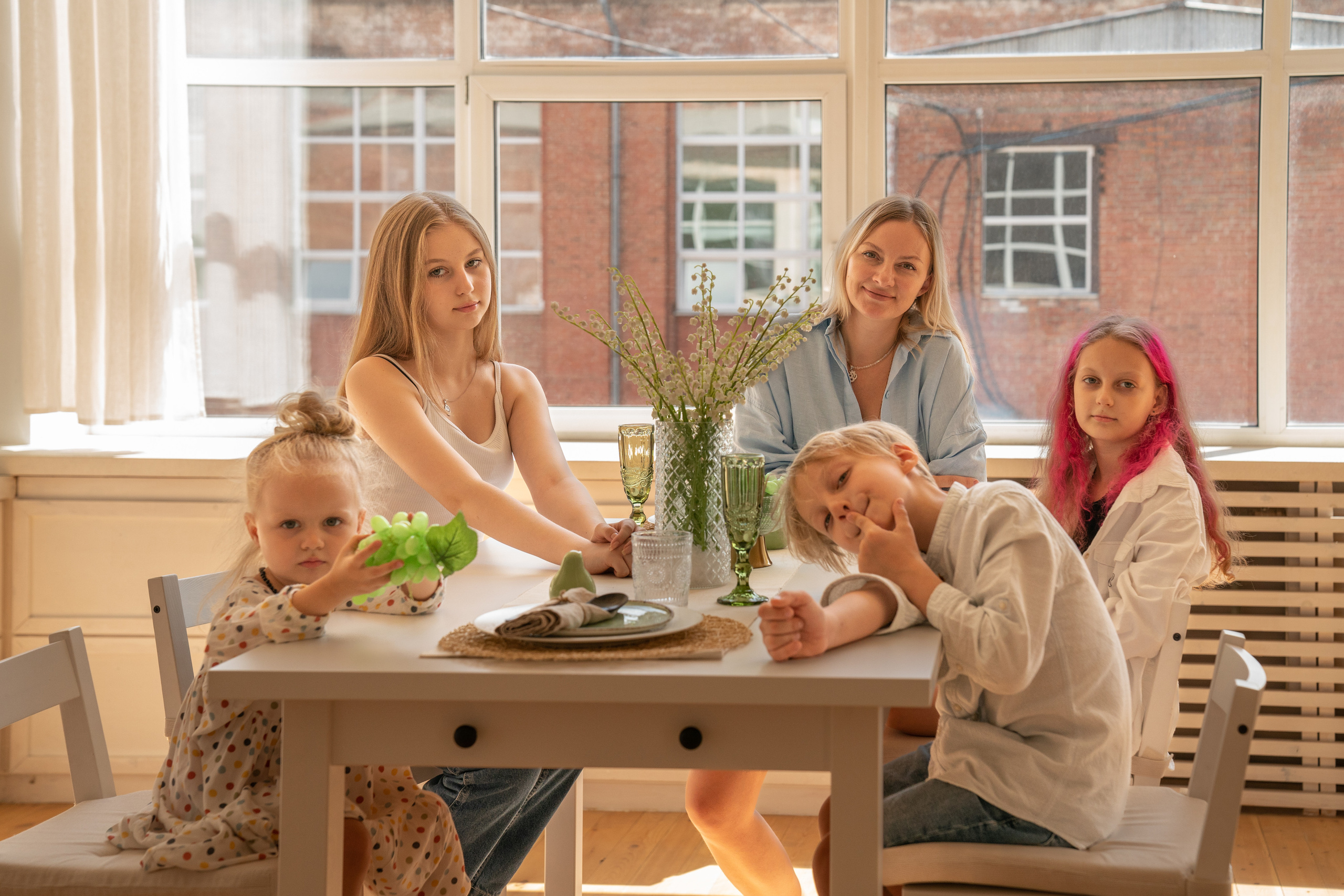 Наталья, Яна, Анжелина, Игнат, Анита. Семейный, детский фотограф в Красноярске Анна Хлябич