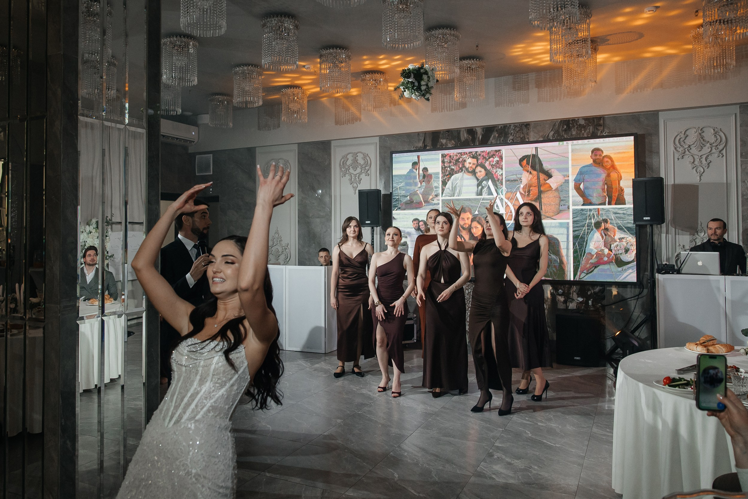 свадебный банкет в La Riva Hall в&nbsp;Москве