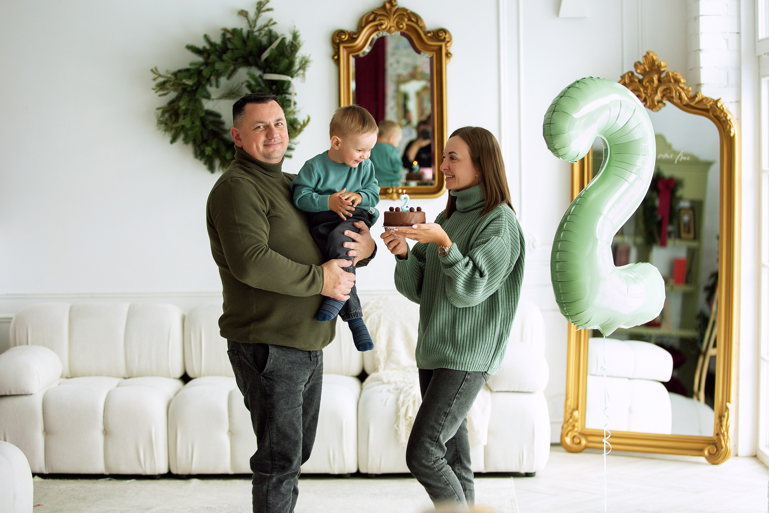 РОМА новогодняя фотосессия. Фотограф новорожденных Оксана Полевская