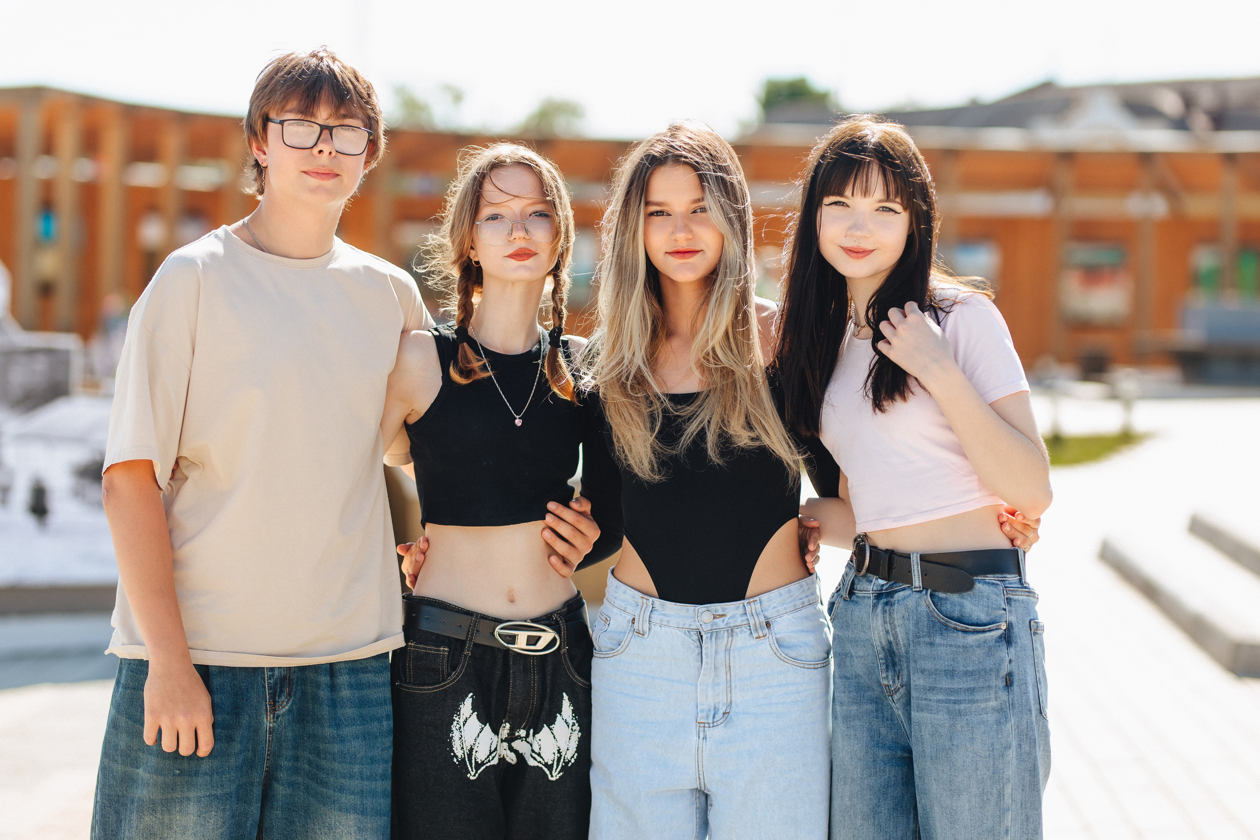 9 класс на площади. Свадебный и семейный фотограф в Туле и области Маша Костина