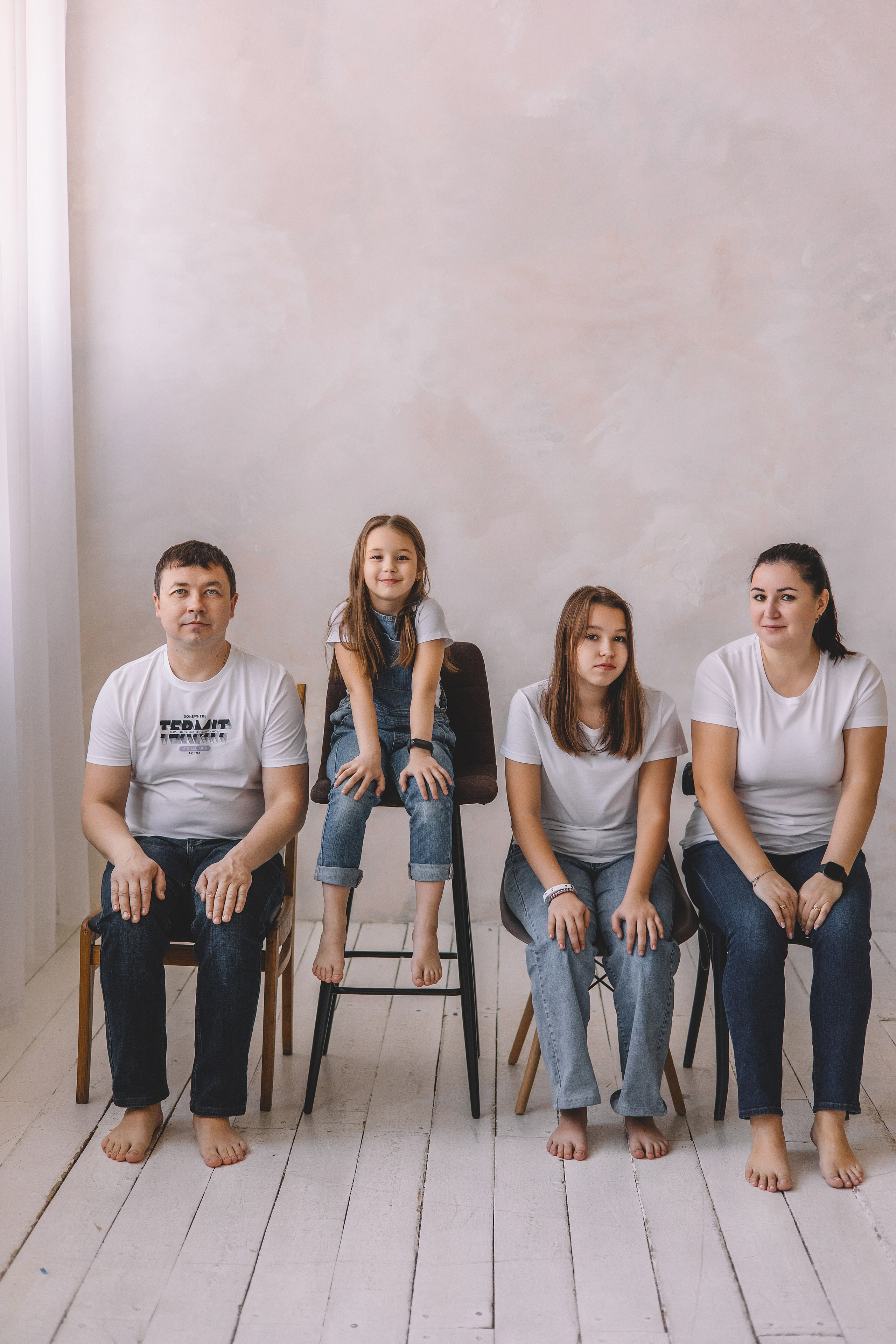 Папа, мама и девчонки