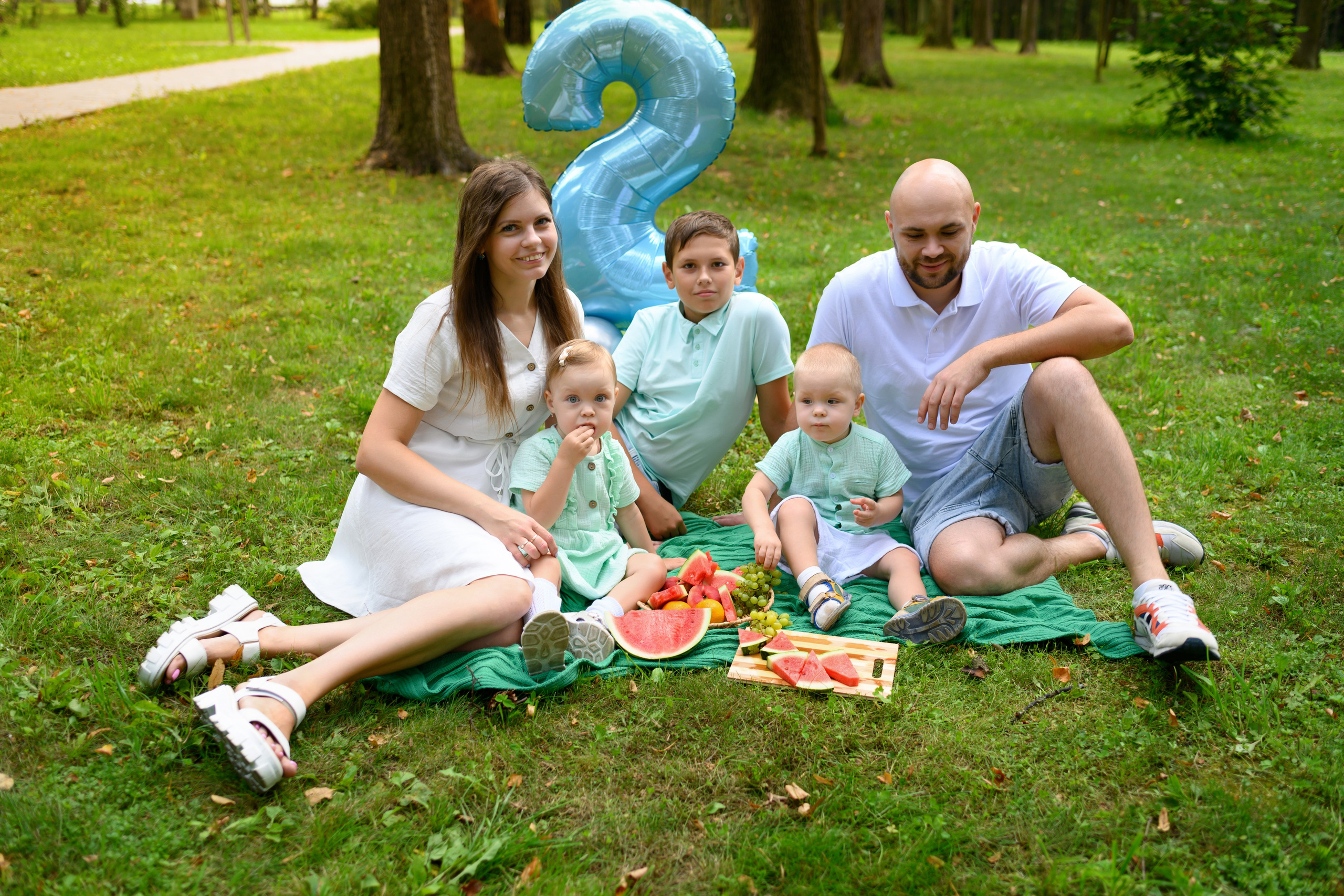 Семейная фотопрогулка. Семейный, детский фотограф в Москве Дегтярева Анастасия