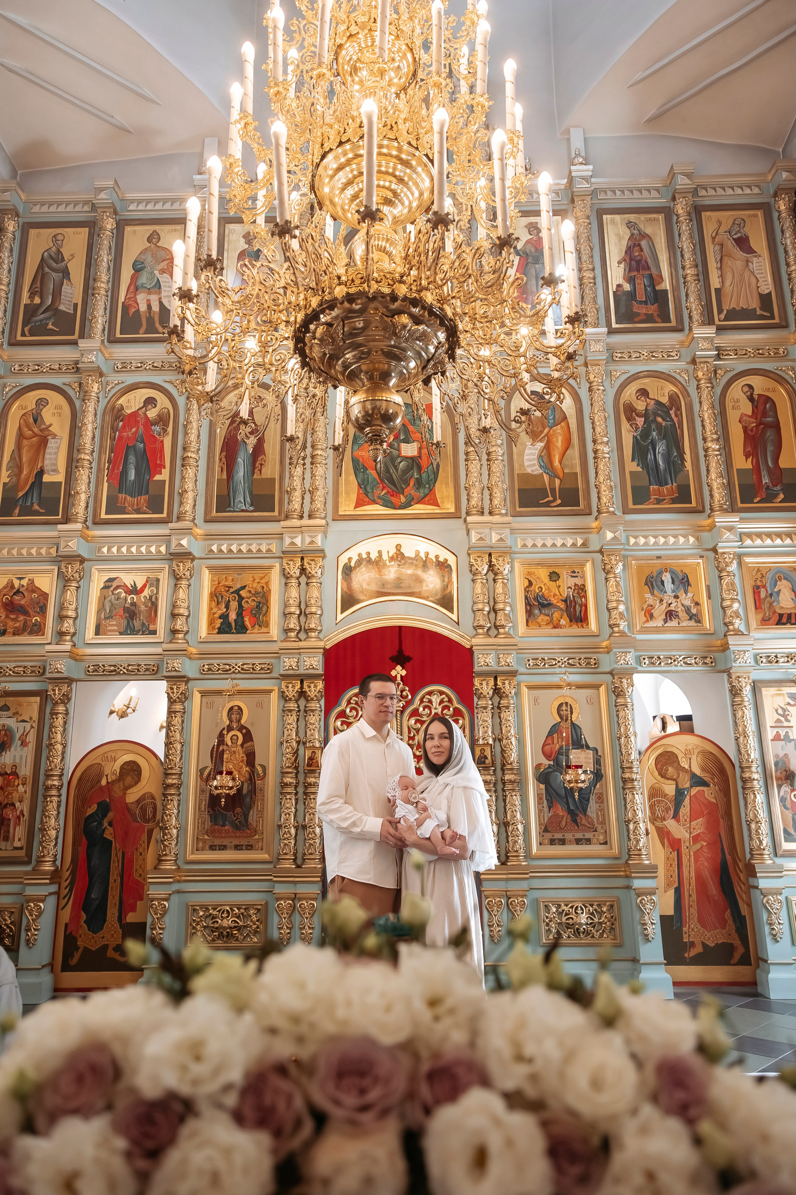 Крещение Лилии. Семейный и свадебный фотограф в Москве Леванова Александра