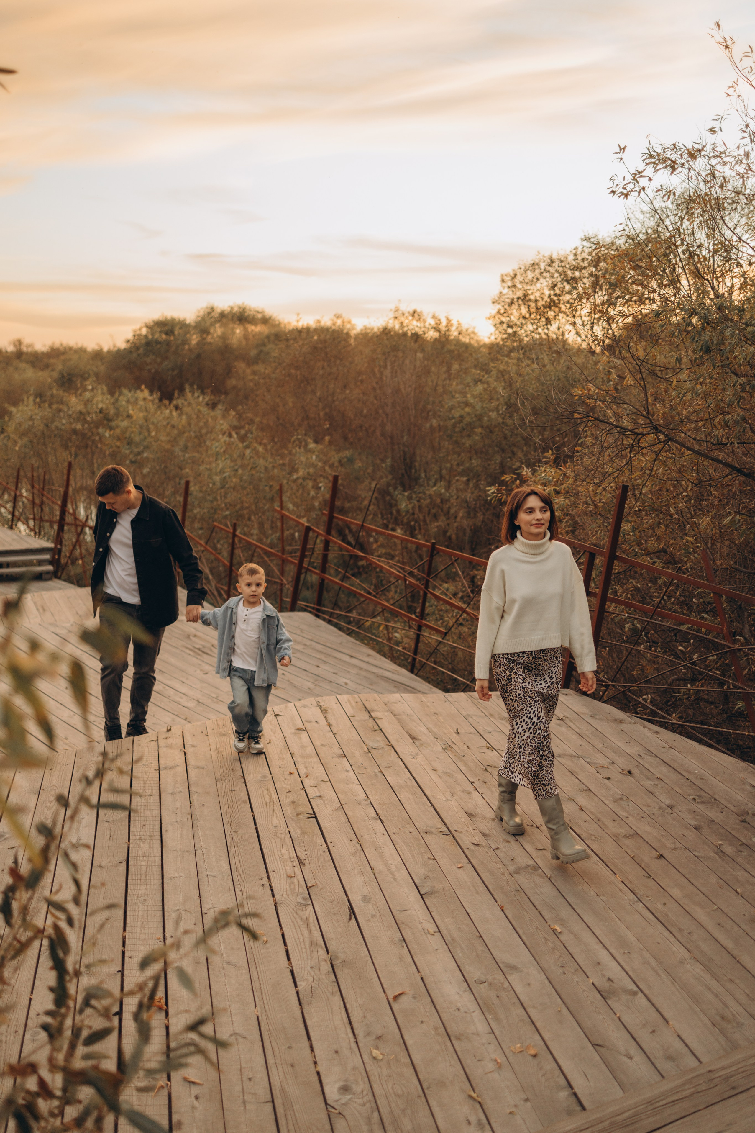 Сентябрьский вечер. Семейный и детский фотограф в Тюмени Вика Алленова