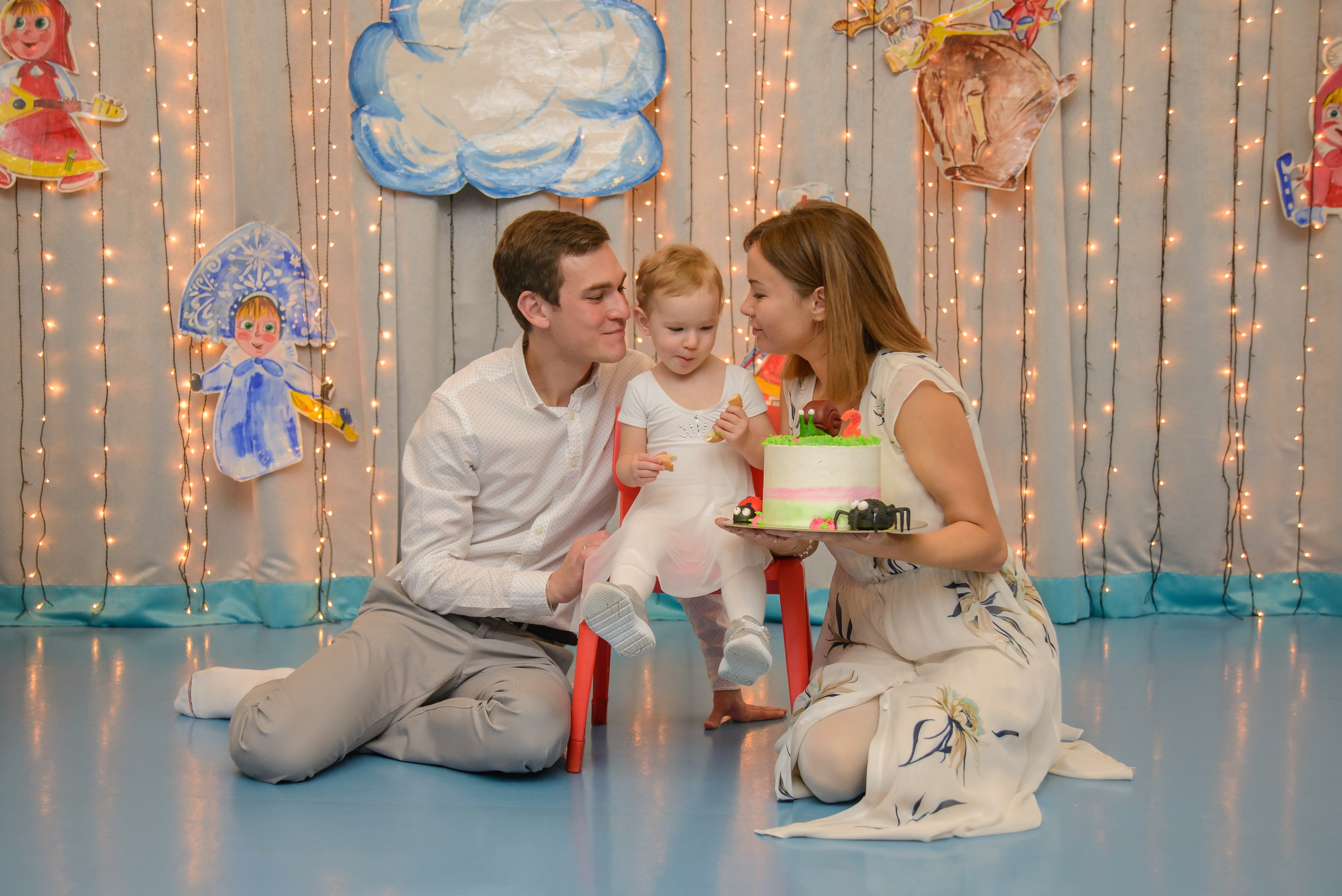 Детский день рождения_2 года Вареньке