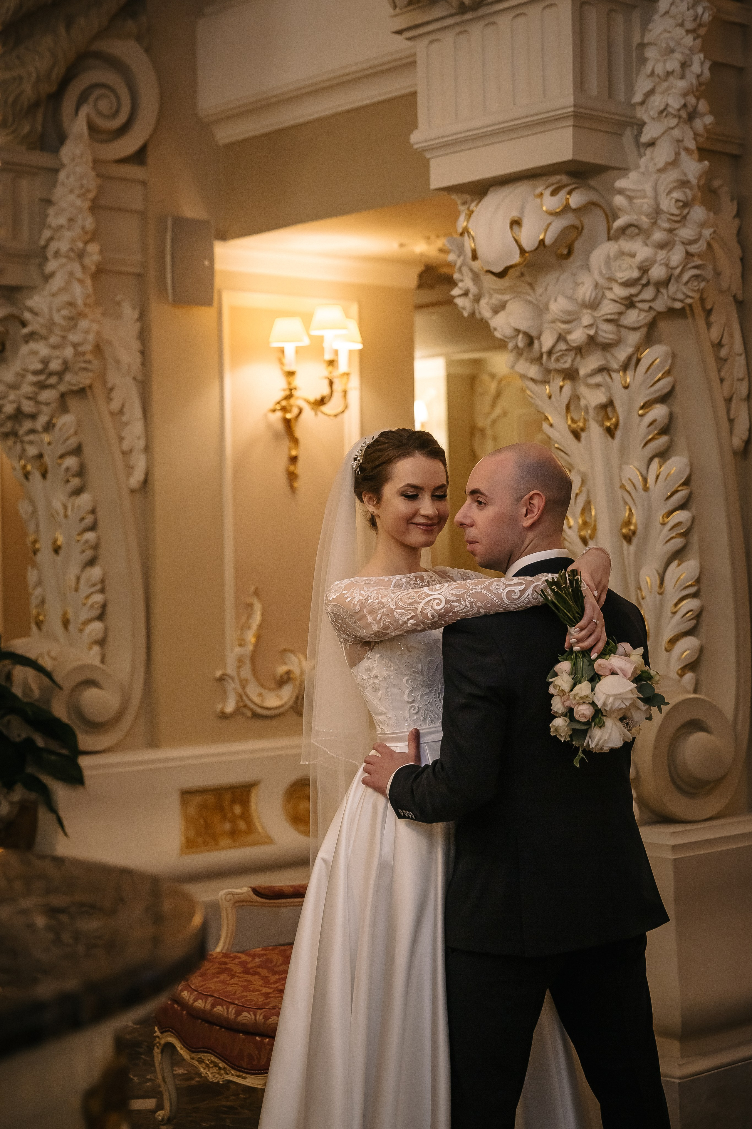 ОКТЯБРЬ | Дворец № 1 Талион, Особняк военного министра. Свадебный фотограф в Санкт-Петербурге Полина Корзухина