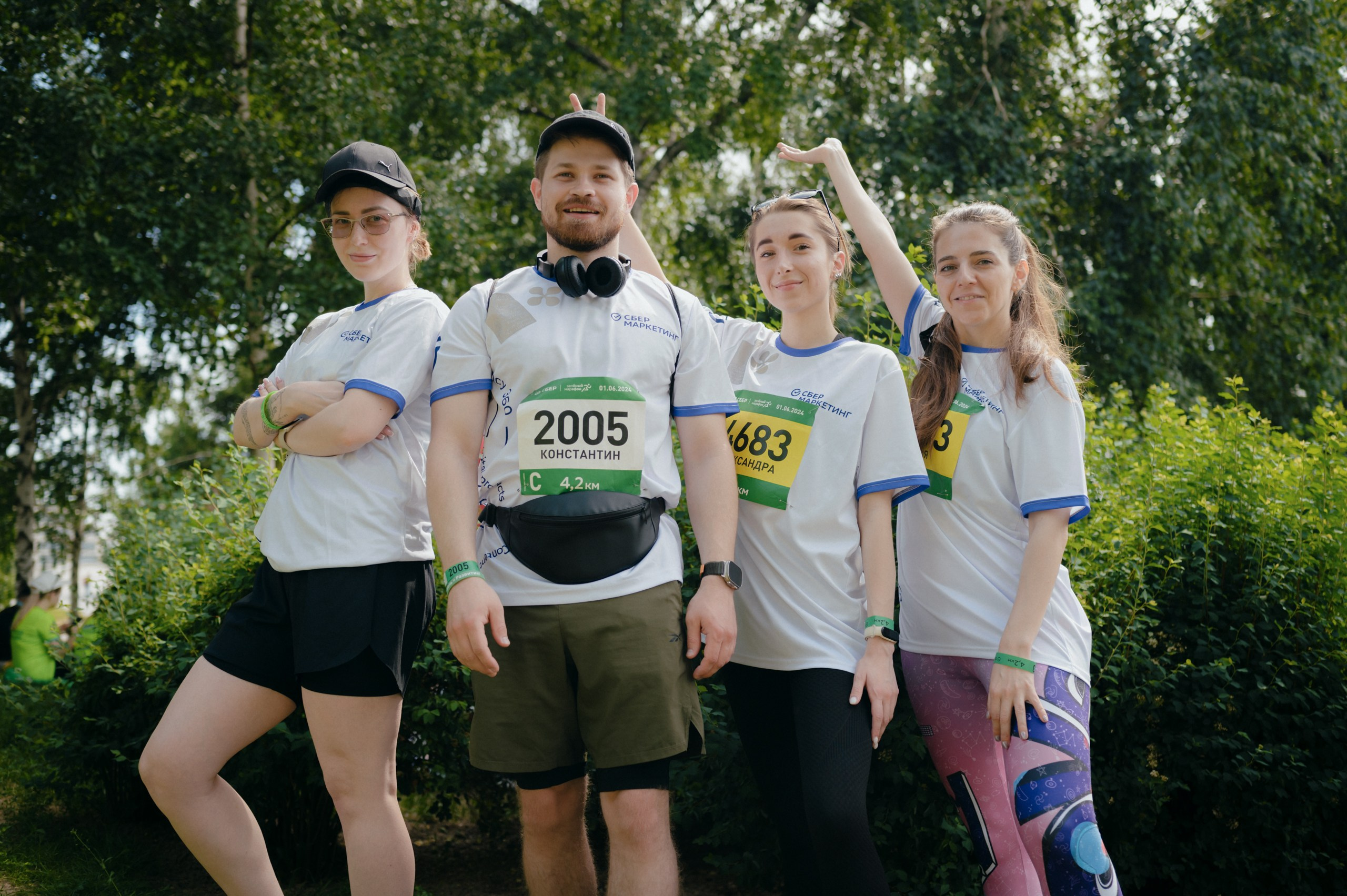 Фотосъёмка участников марафона в Москве. Komonev