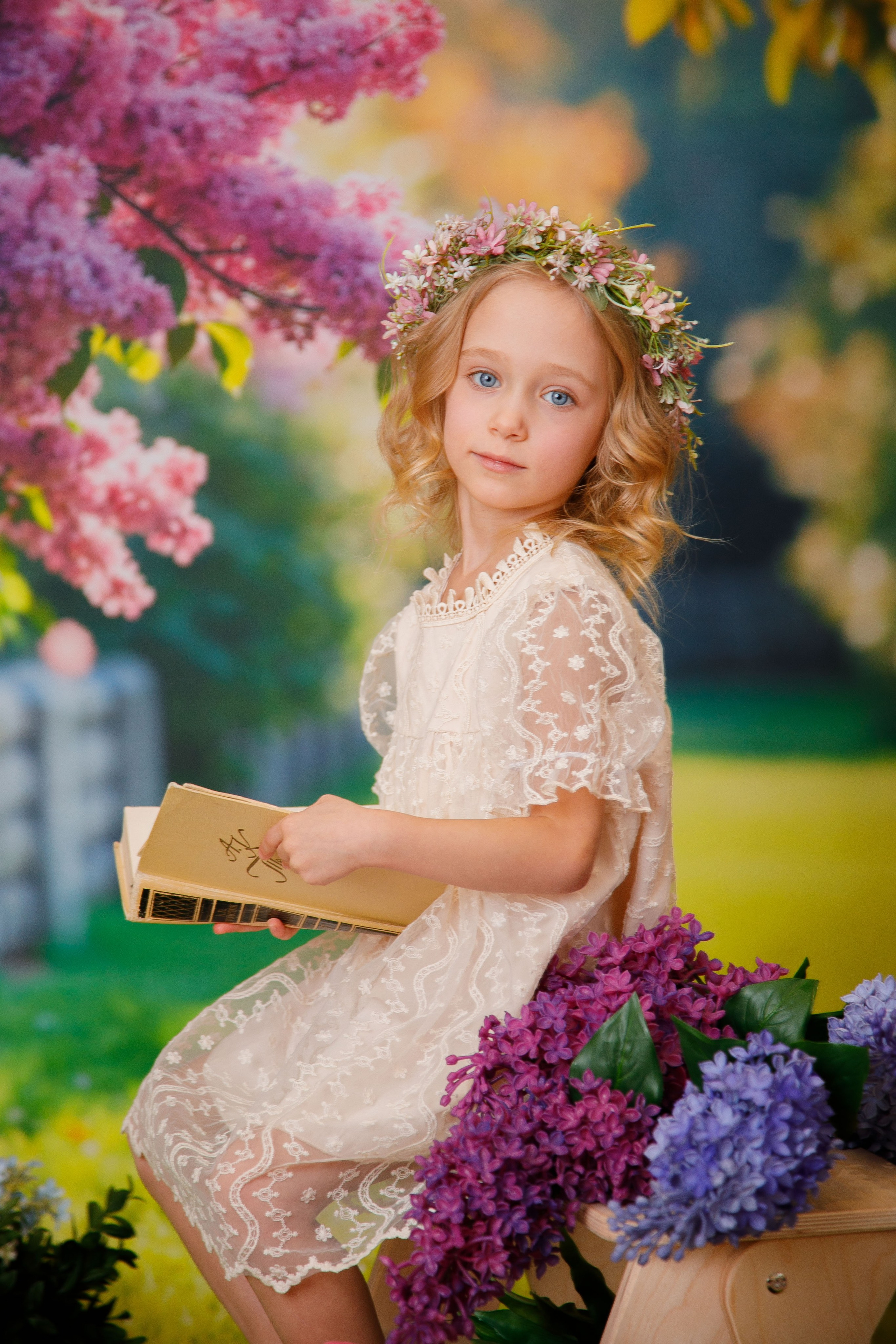 Сирень. Детская фотостудия Москва