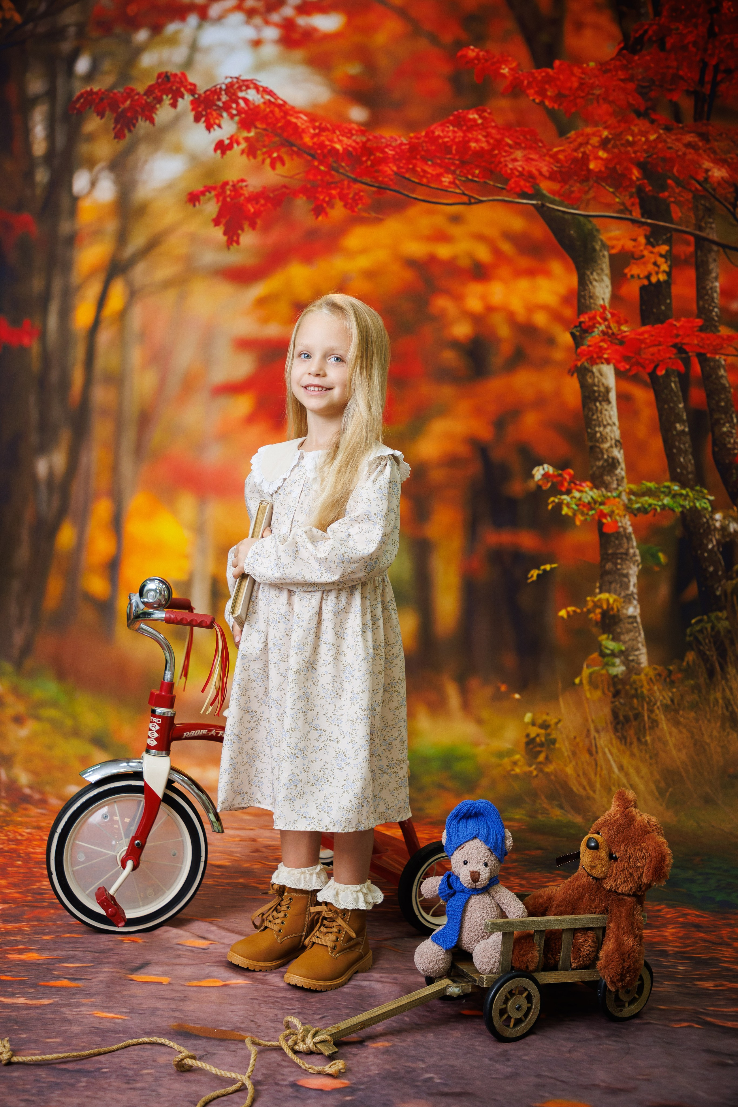 Велосипед. Детская фотостудия Москва