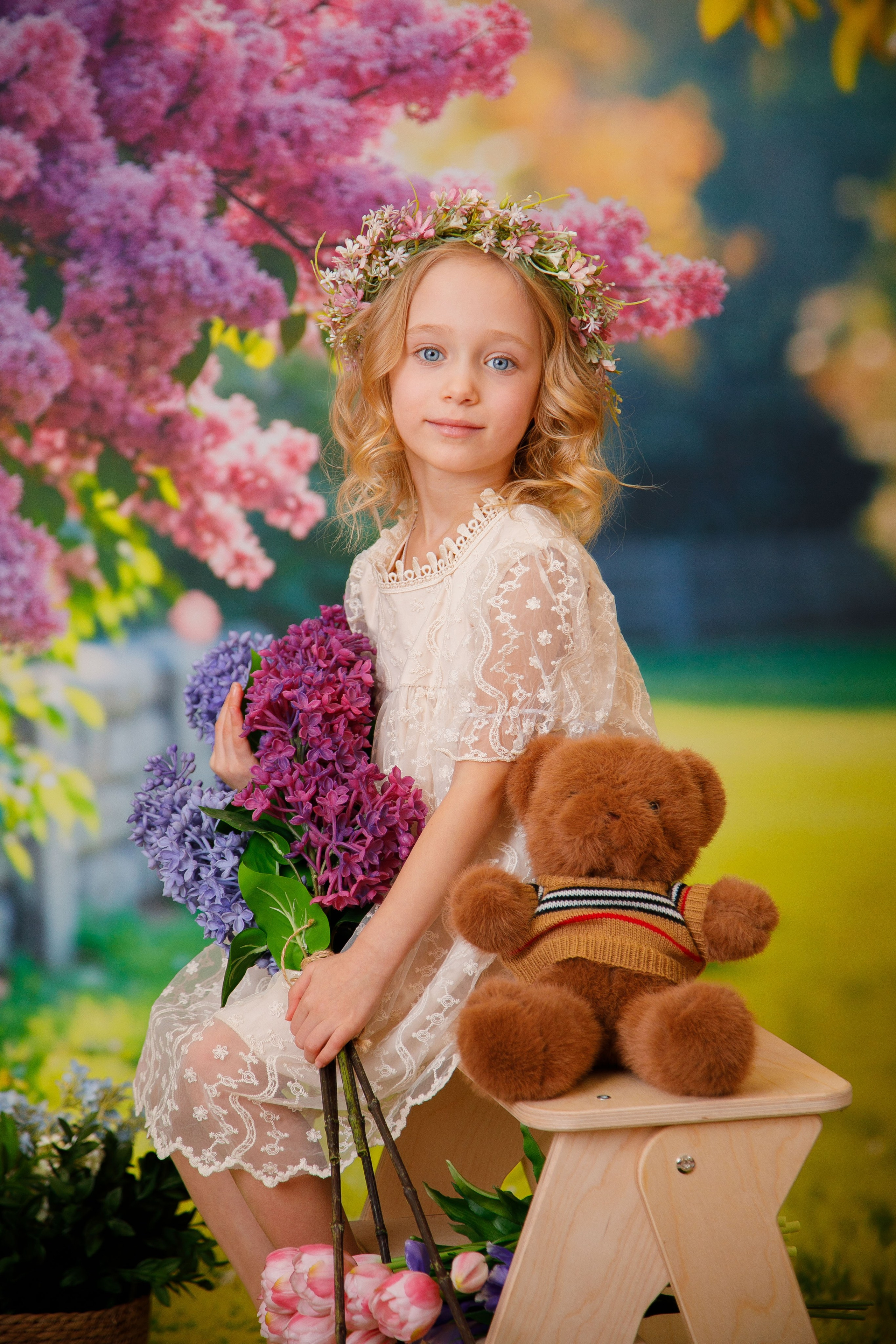 Сирень. Детская фотостудия Москва