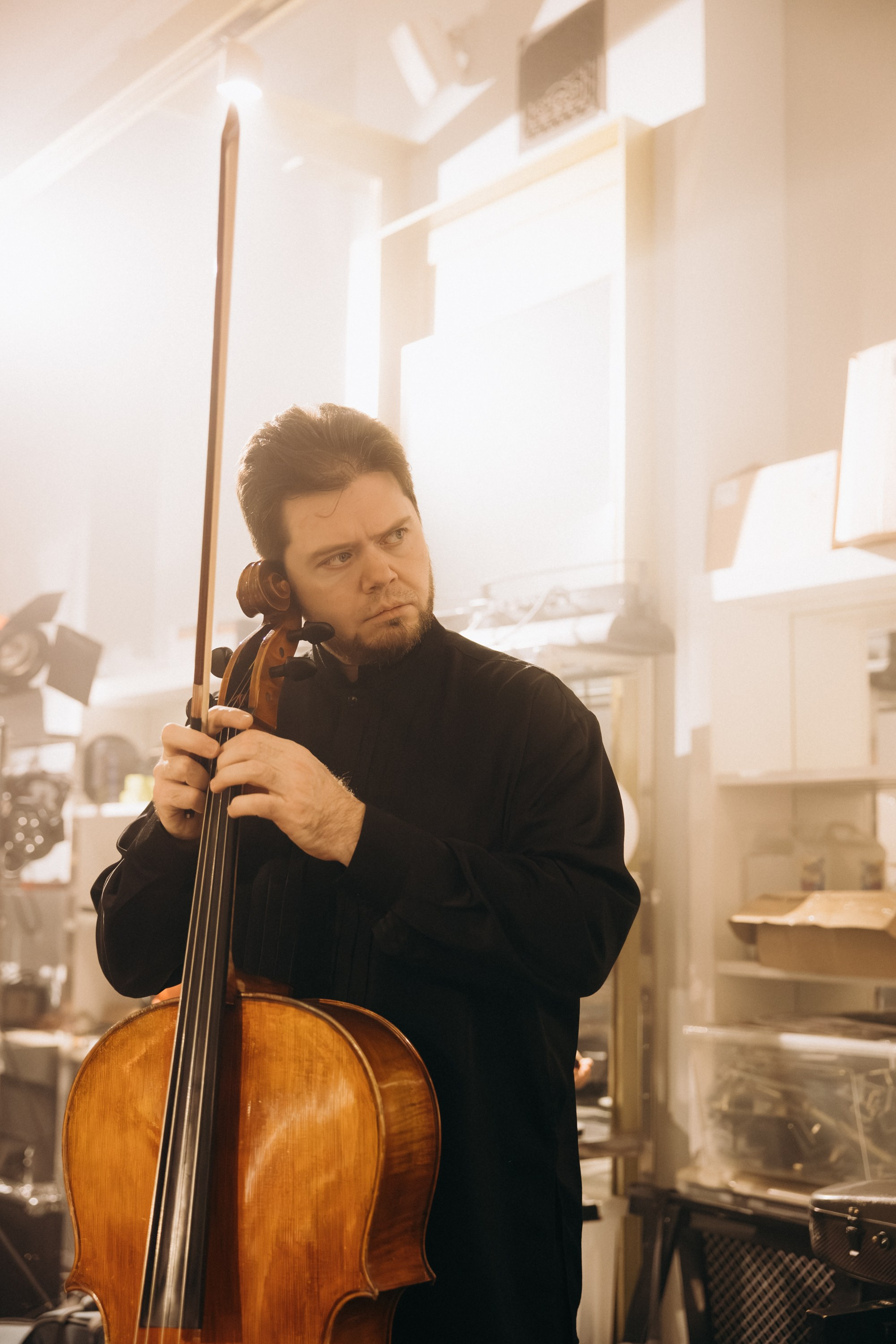 Концерт музыки композитора-резидента Алексея Ретинского «Dom Radio». Репортажный фотограф в Санкт-Петербурге Александр Паклин