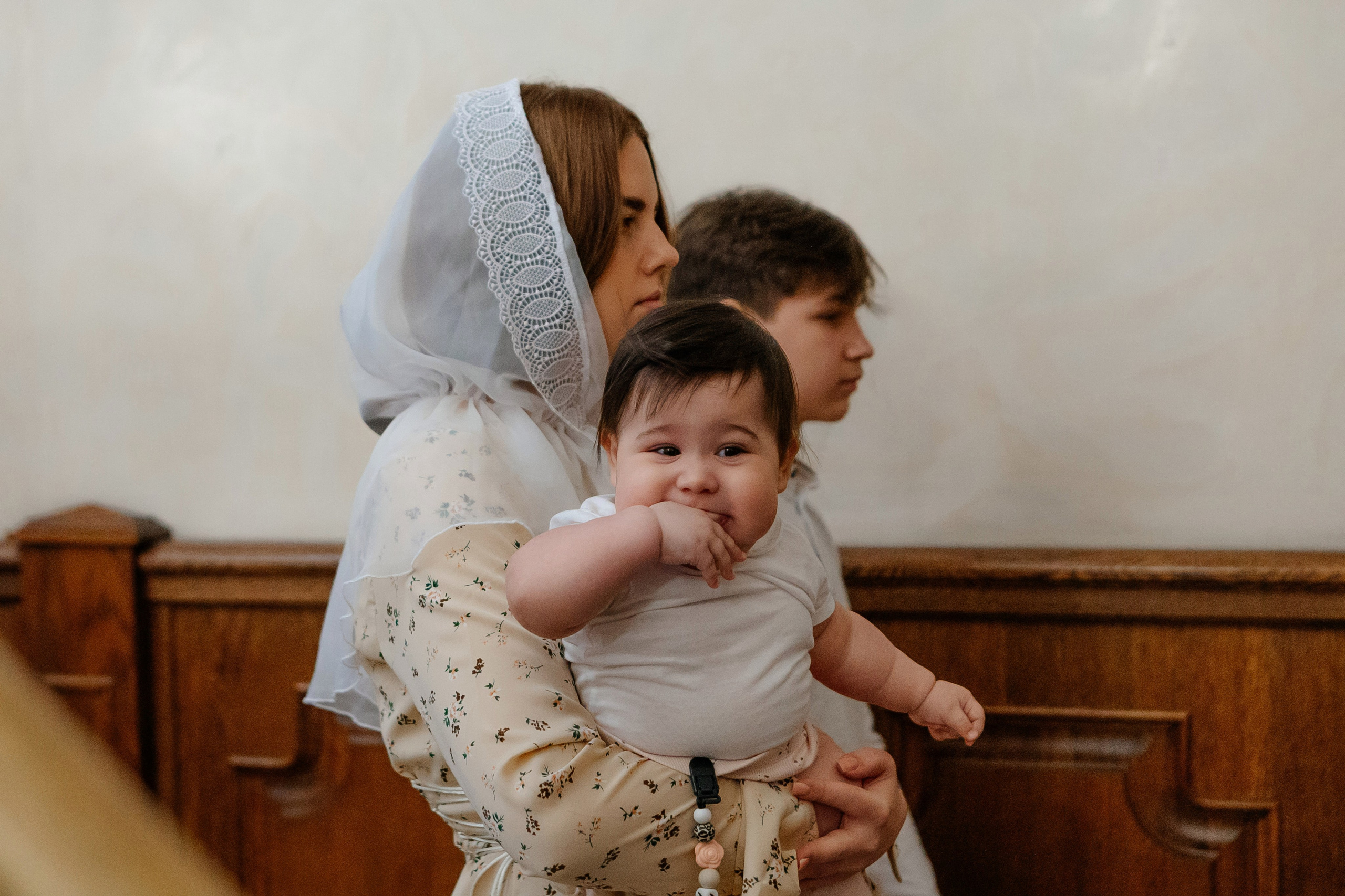 Крещение Амелии. Семейный и детский фотограф в Москве Александра Мак