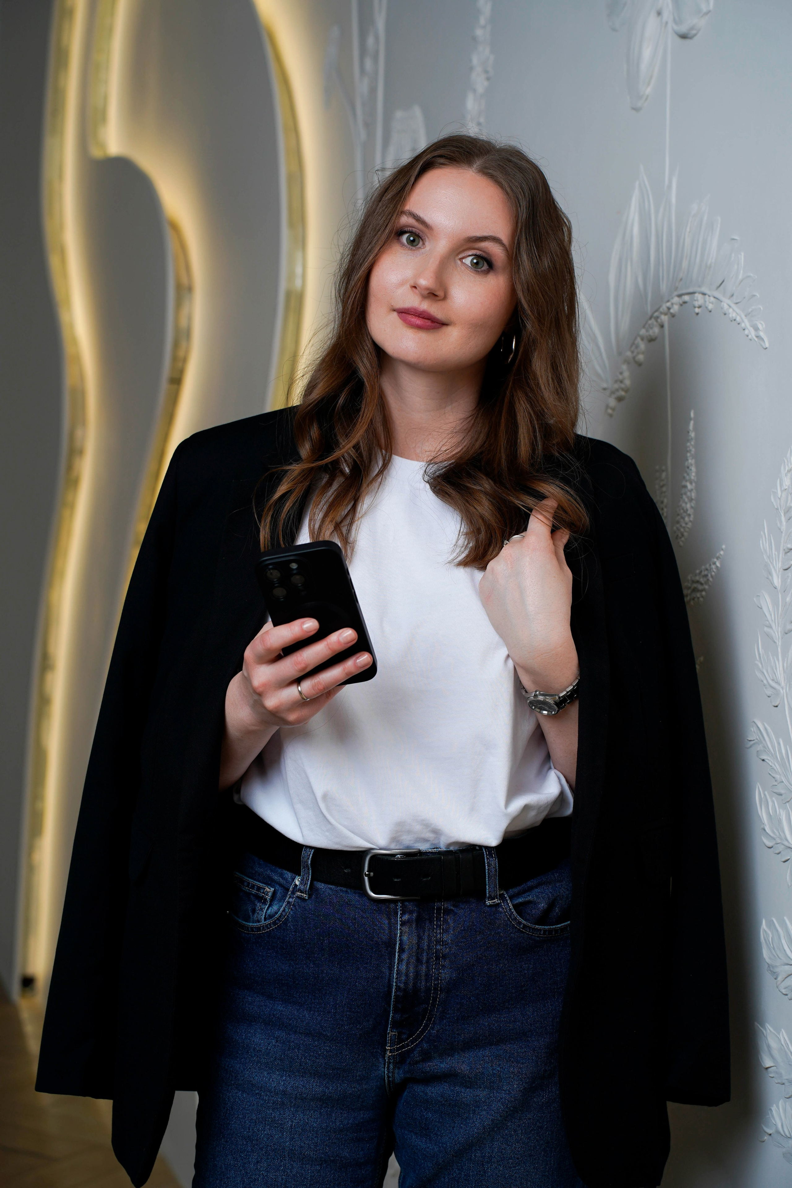Женский бизнес портрет в интерьере. Фотограф Анна Калинцева