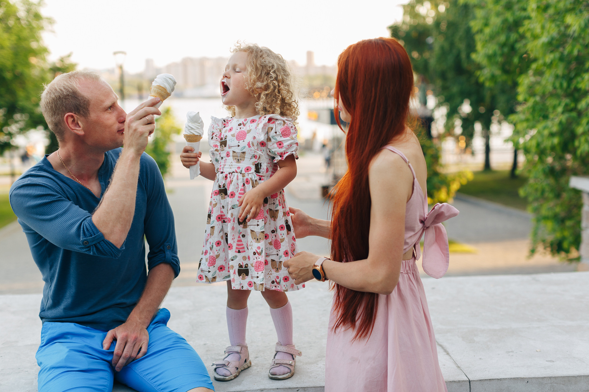 Летние фотопрогулки. Семейный фотограф в Новосибирске Инна Кузнецова