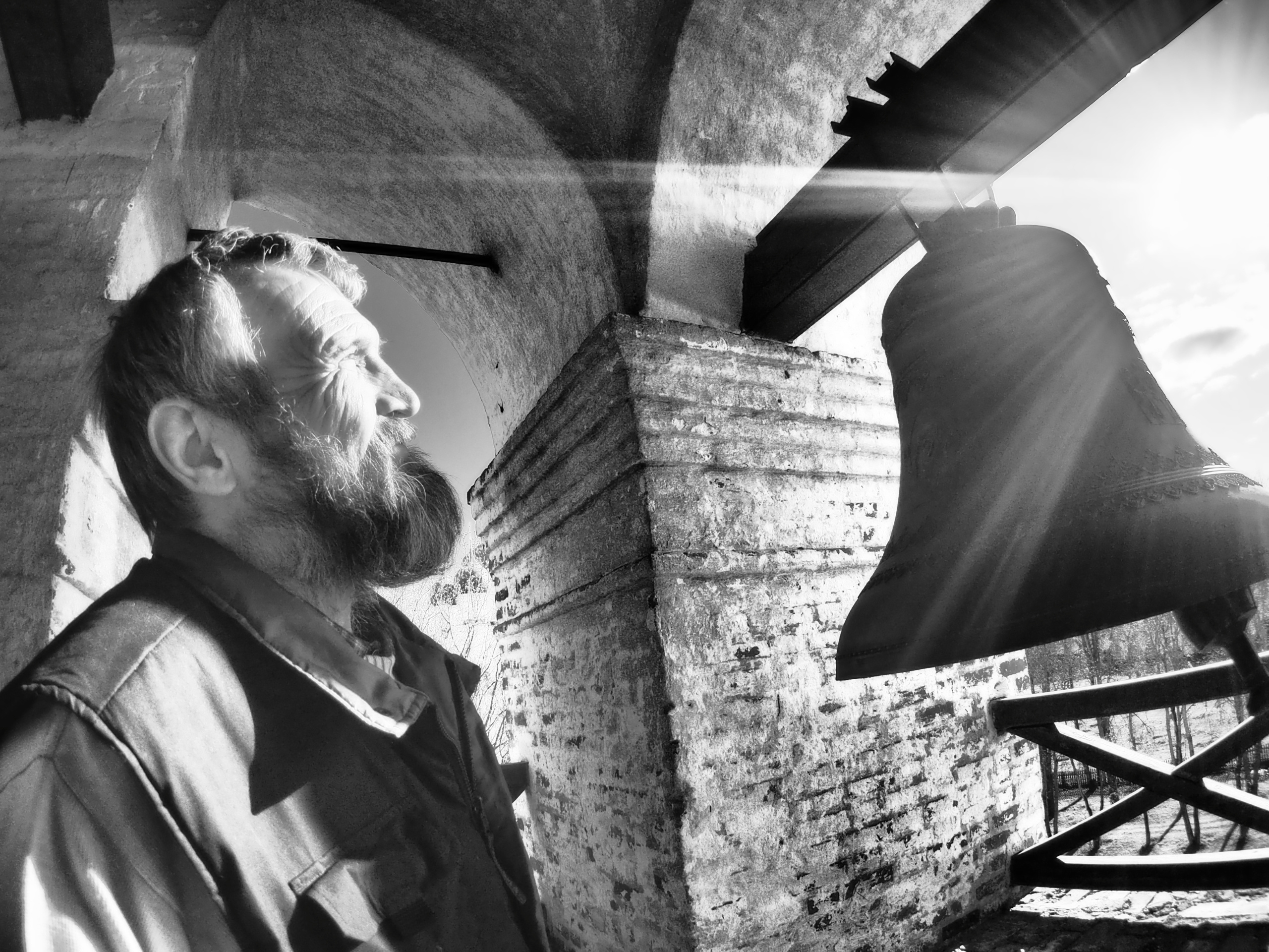 Звонарь. Московский фотограф Дмитрий Потапов