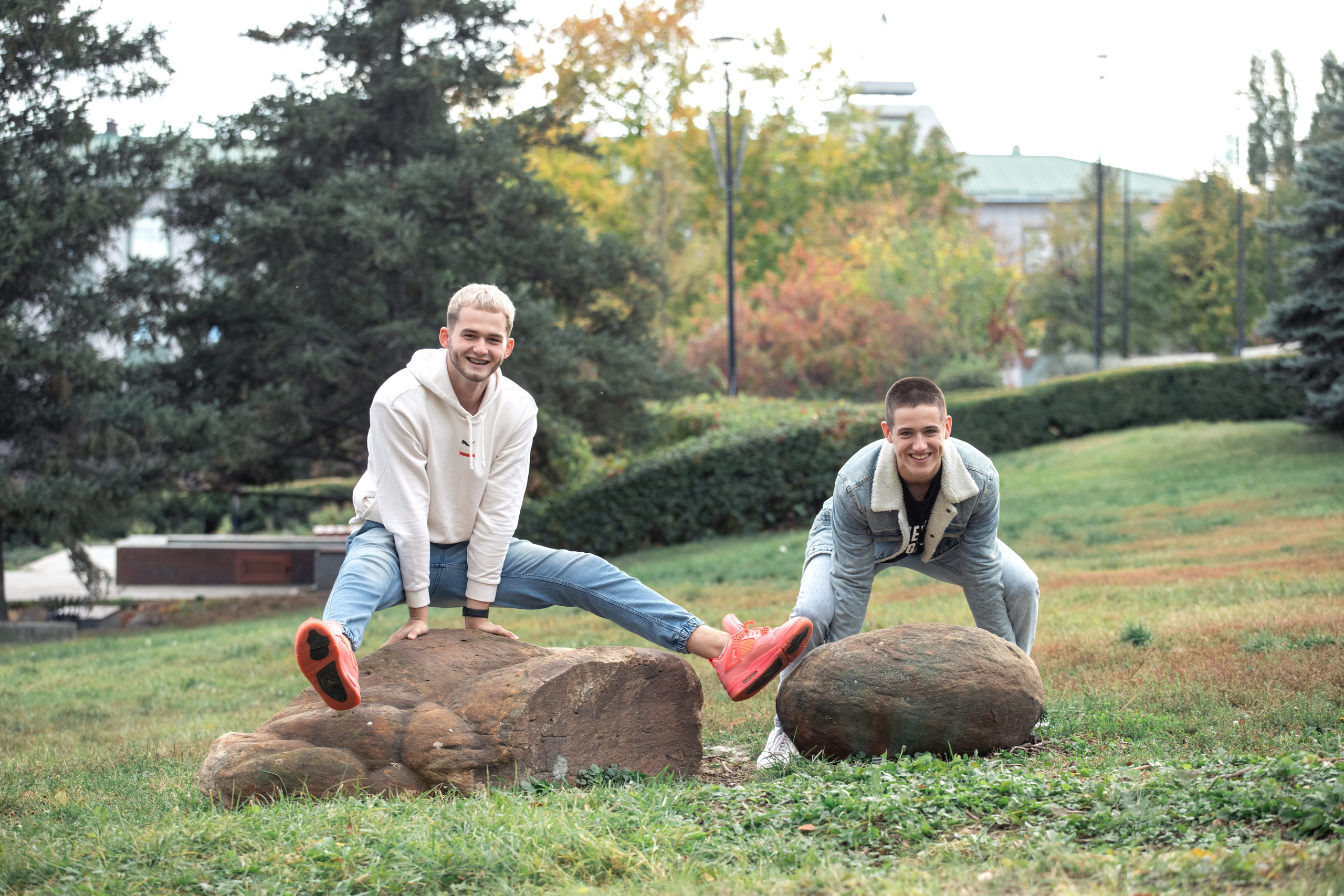 Фотосессия школьников в парке. Выпускные альбомы Евгении Виноградовой г. Липецк