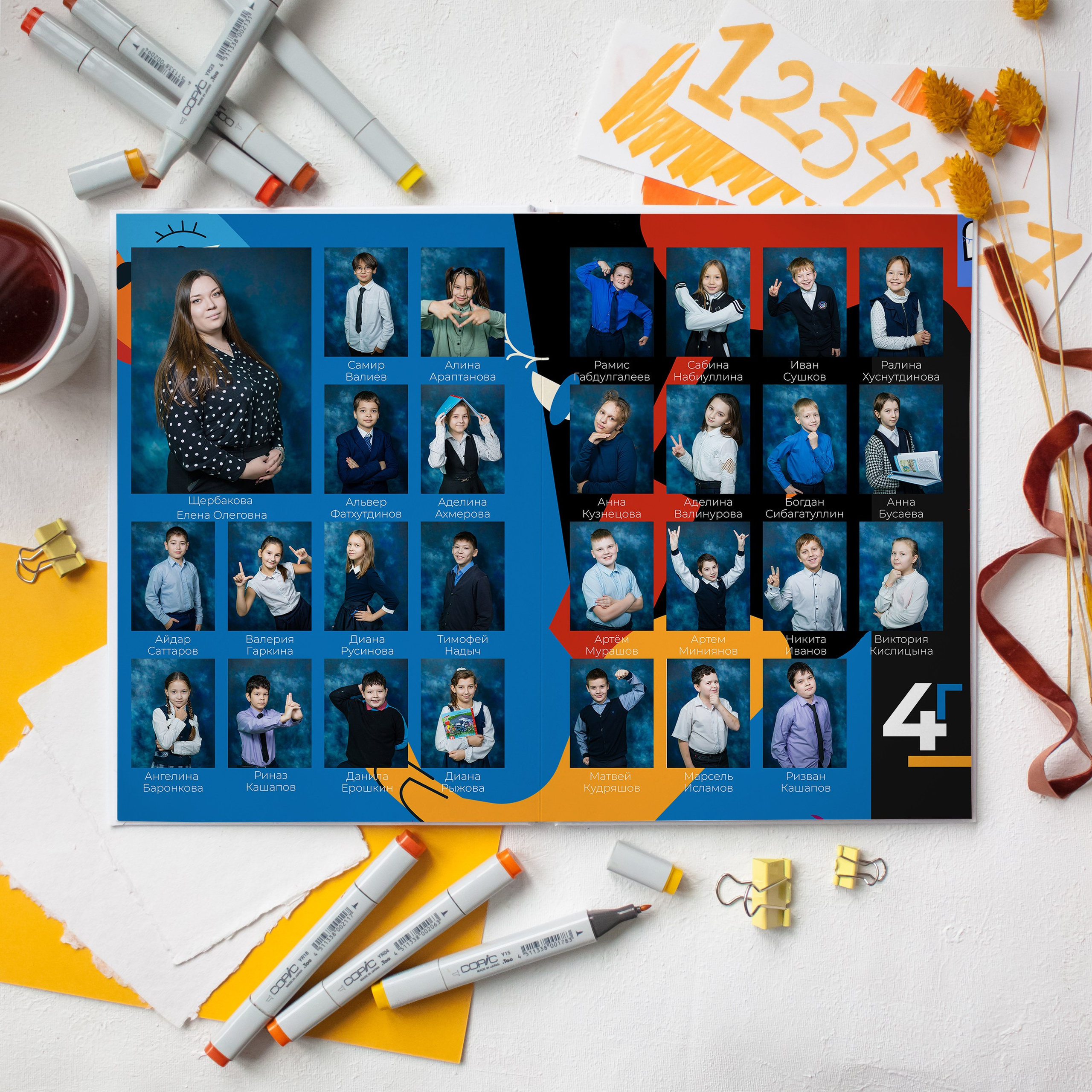 Граффити 2500. Выпускные альбомы для садика и школы в Набережных Челнах