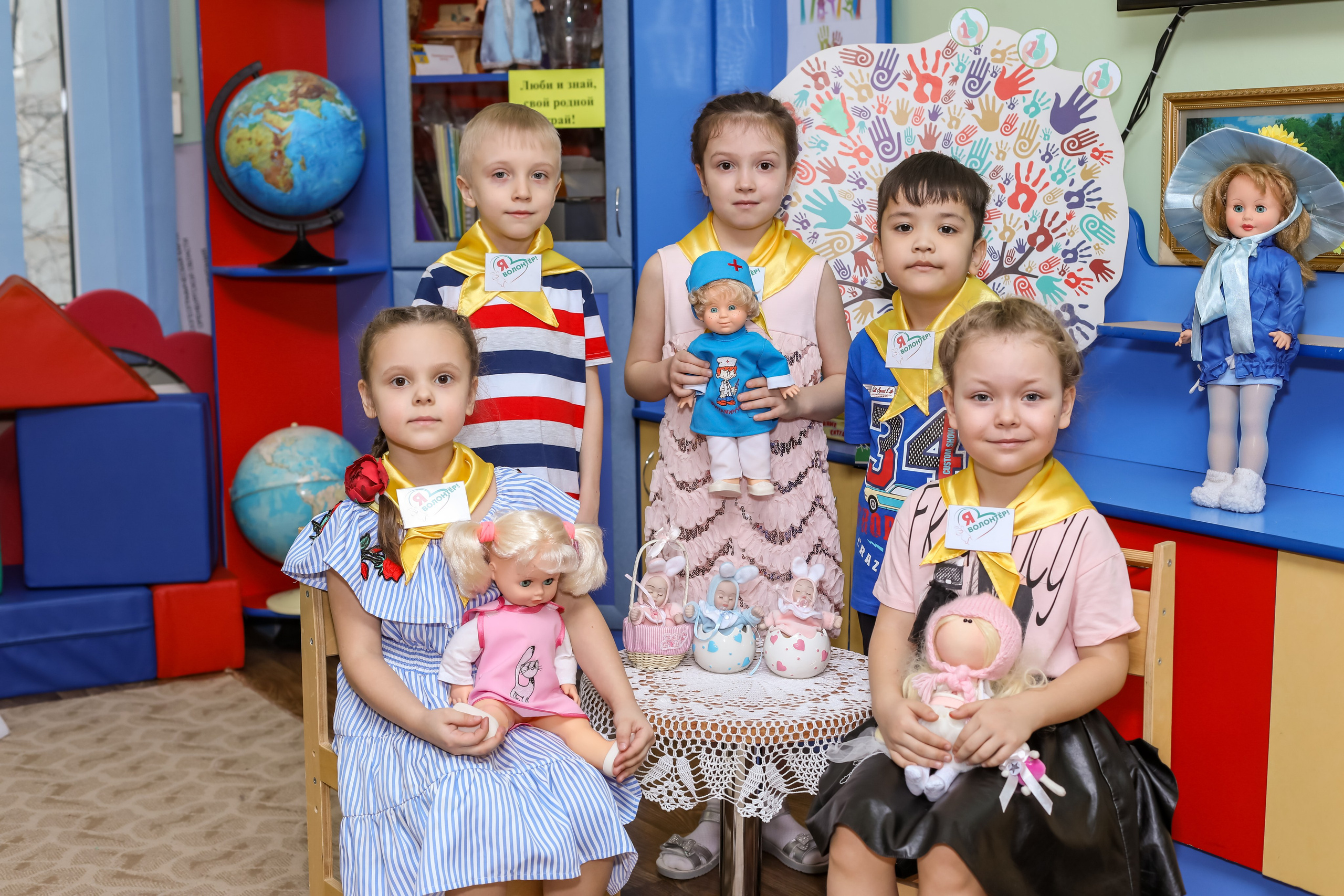 Съемка в детском саду. Выпускные фотокниги