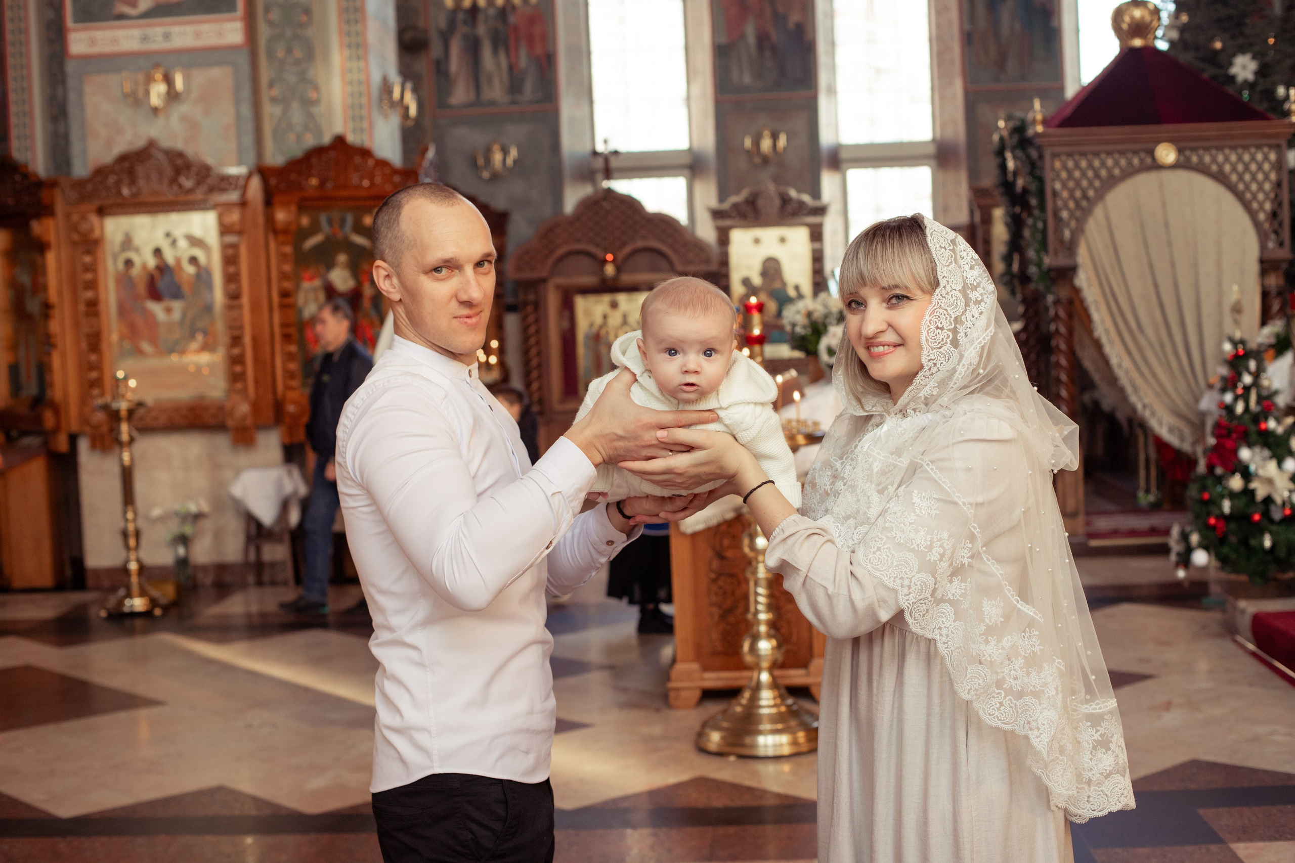 Храм Рождества Христова г. Краснодар Таинство малыша Евгения. Фотограф в Северском районе| г. Краснодар Алена Заливчая