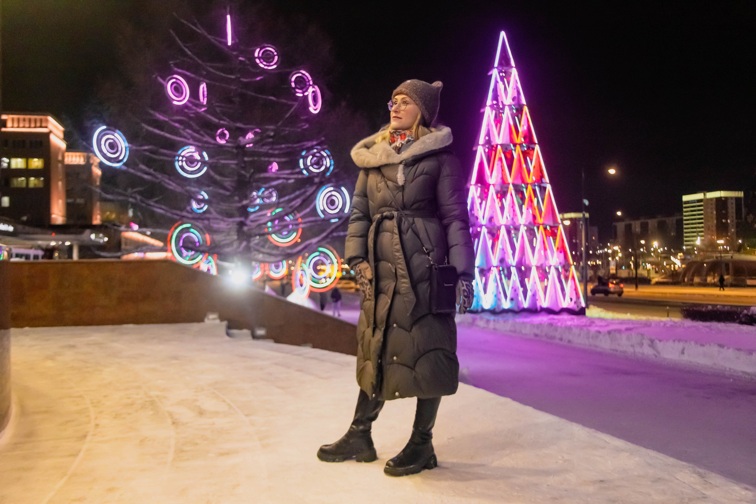 Новогодняя фотосессия с Машей. Фотограф Пермь. Фотосессия в фотостудии Перми и на свежем воздухе