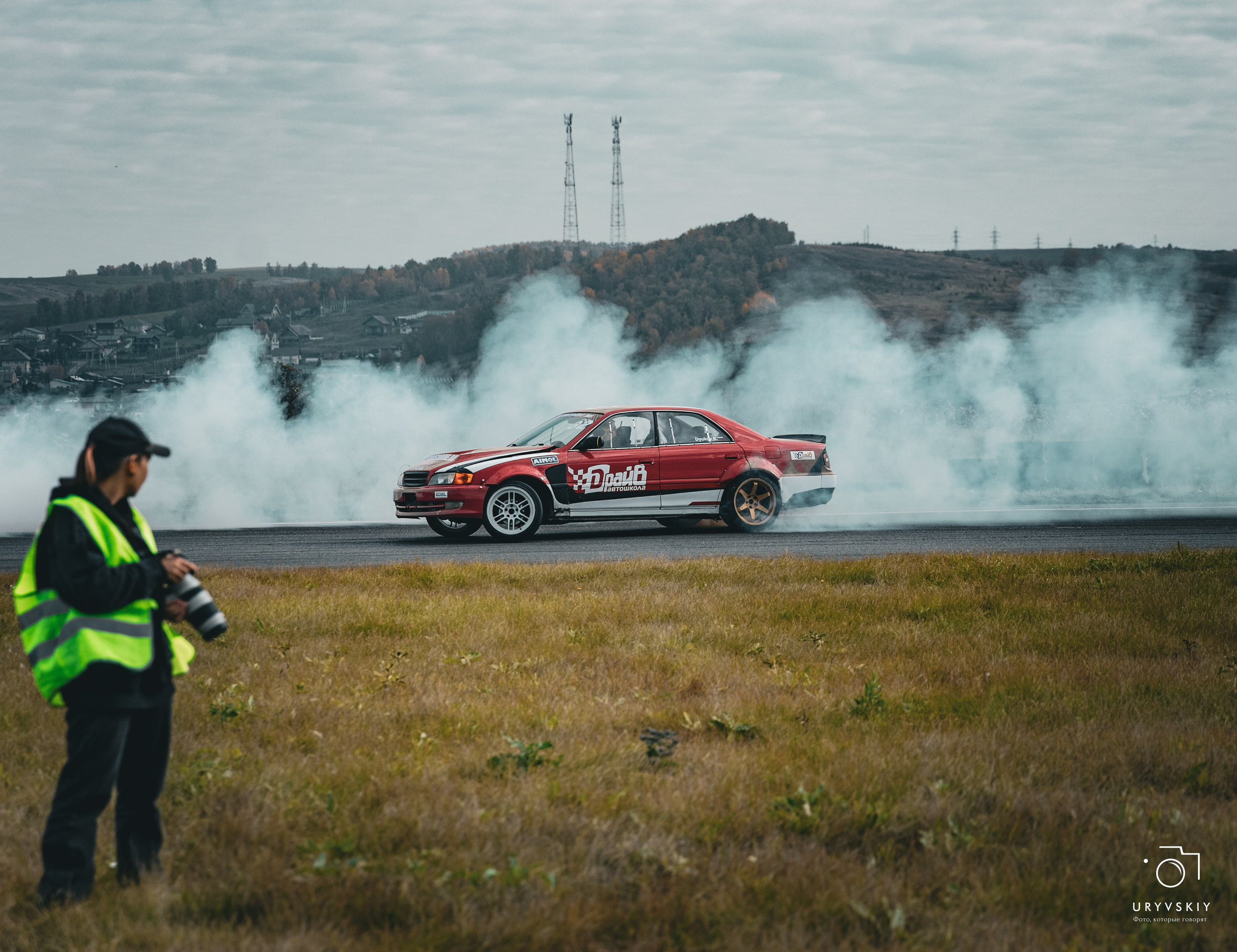 Красное кольцо. Дрифт баттл. Игорь Урывский. Фотограф Красноярск