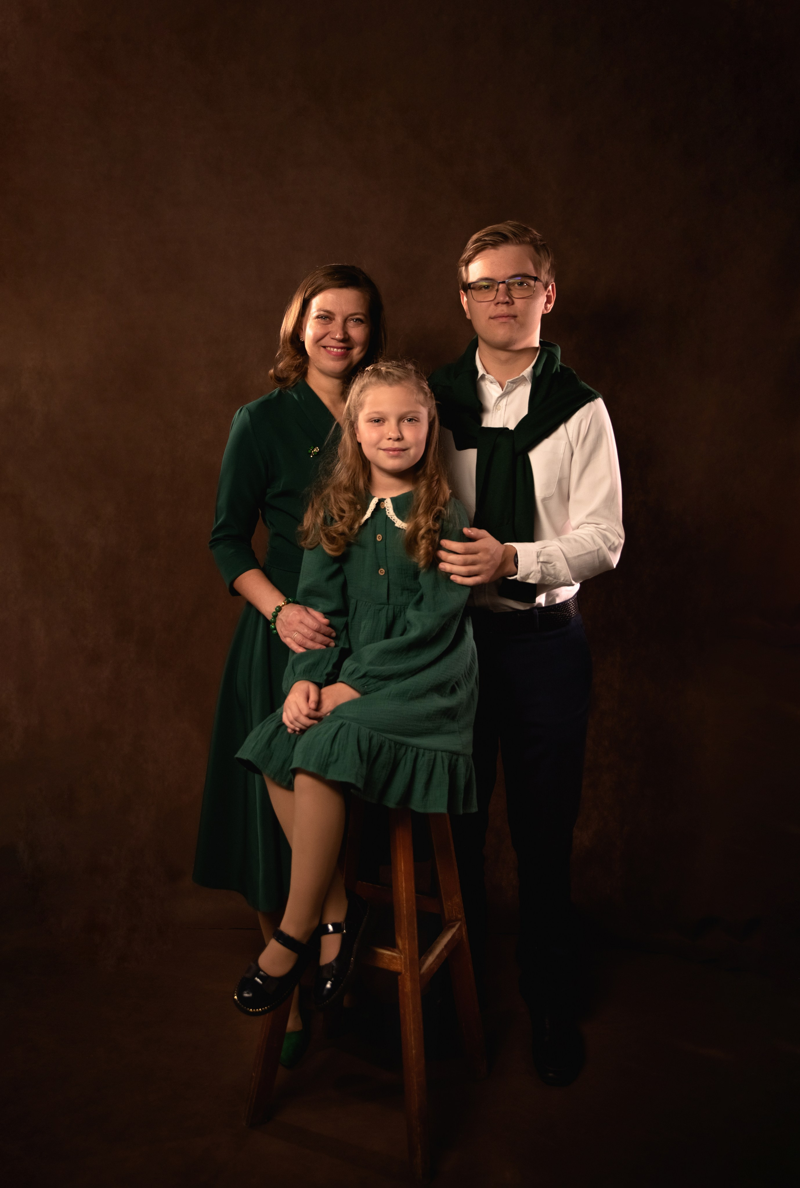 Семейная фотосессия в стиле РЕТРО. Семейный и детский фотограф в Туле Светлана Воронкова