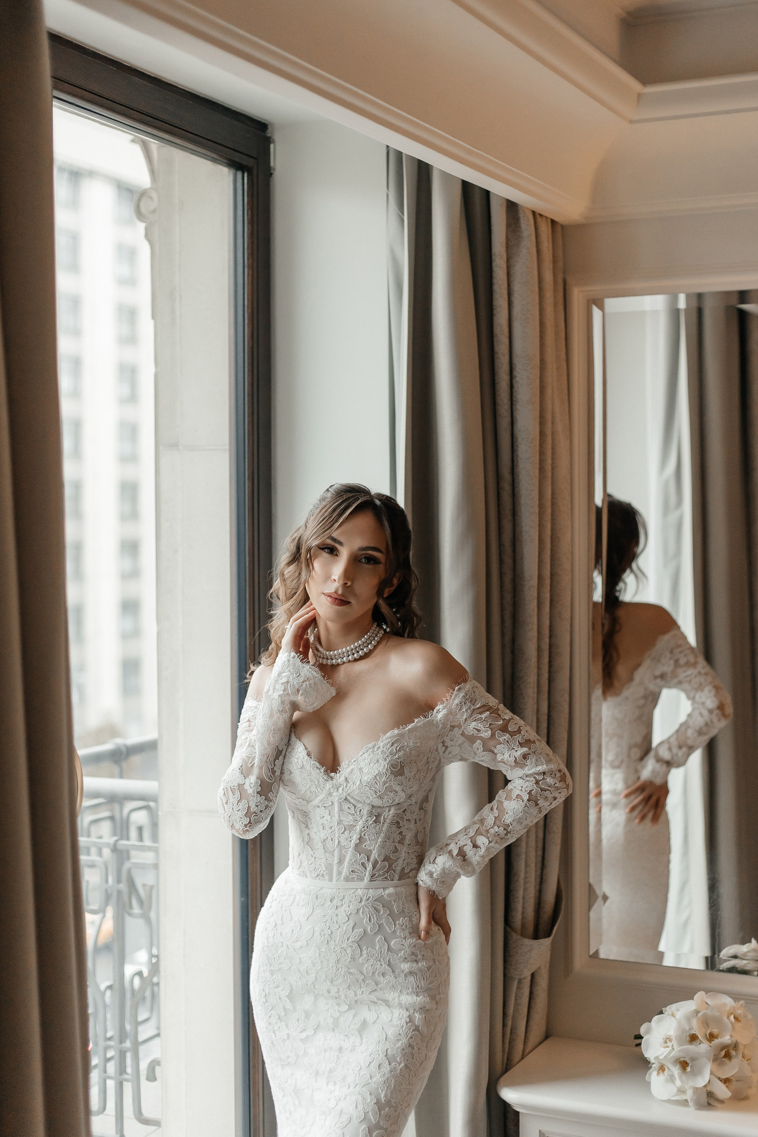 Свадебное утро в отеле The Carlton, Moscow  