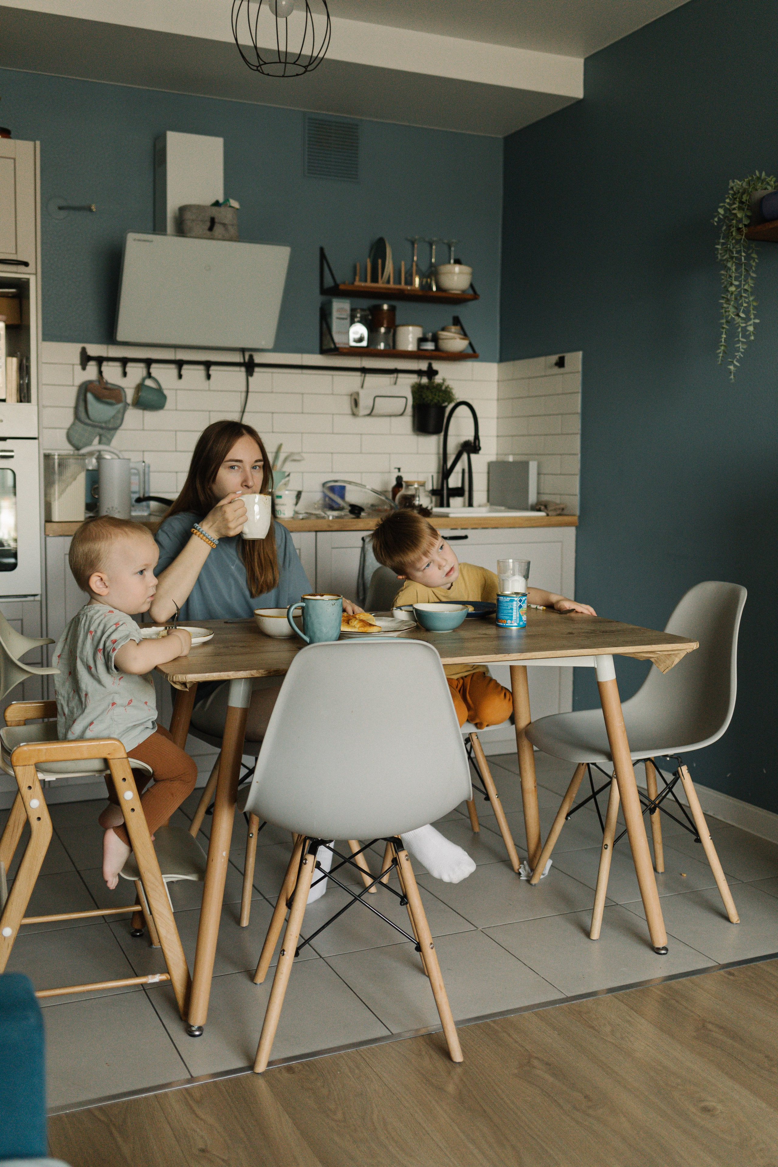 На завтраке!. Семейный фотограф Юлия Клишина